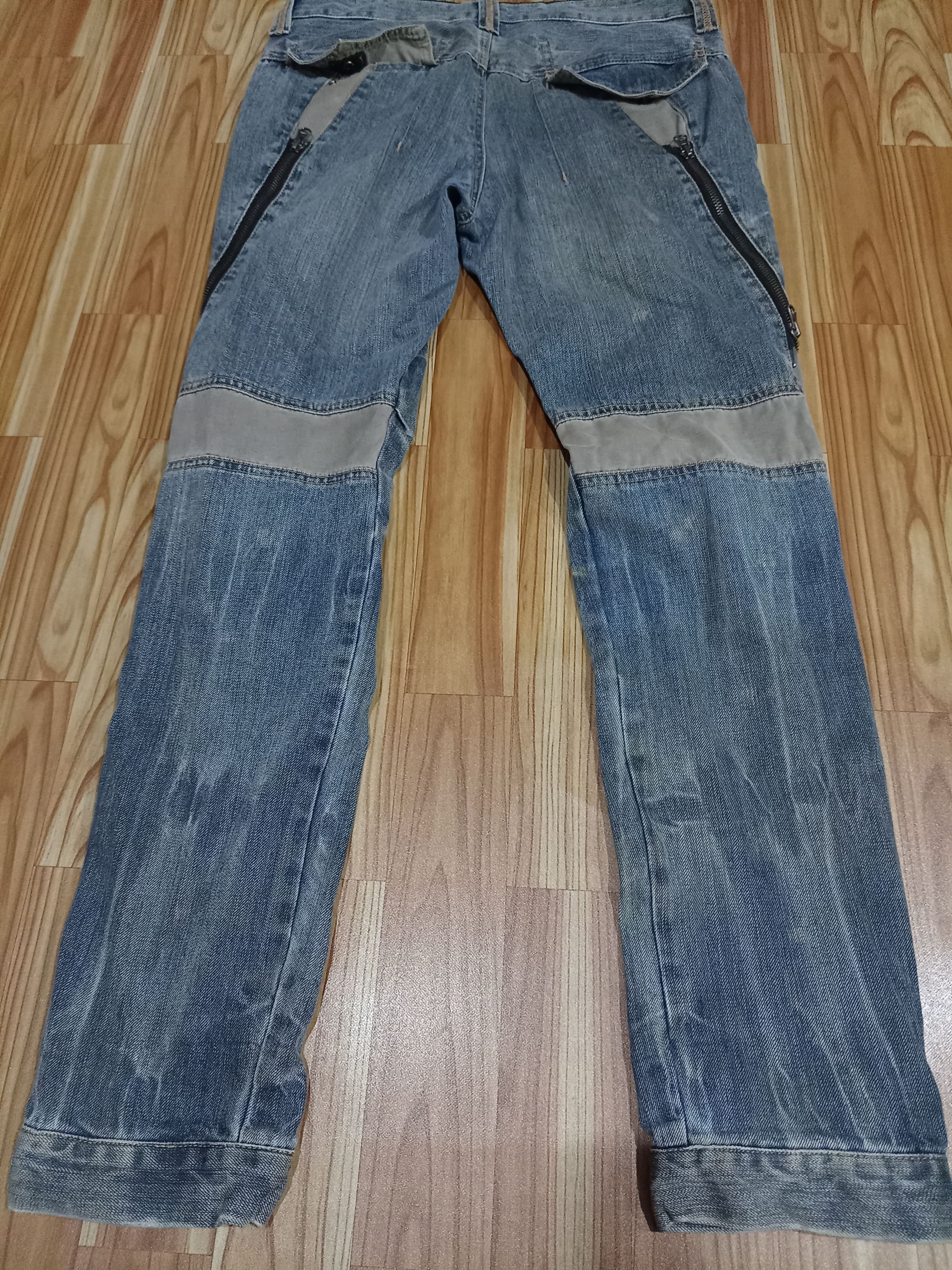 Japanese Brand × PPFM × Seditionaries RARE PPFM SKINNY ZIPPER BAKER JEANS PUNK STYLE distressed Size US 30 / EU 46 - 2 Thumbnail