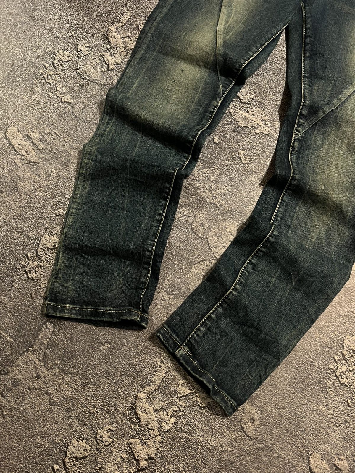 Vintage If Six Was Nine Style / Washed Glamour / Gothic Jeans 90s Size US 32 / EU 48 - 2 Thumbnail