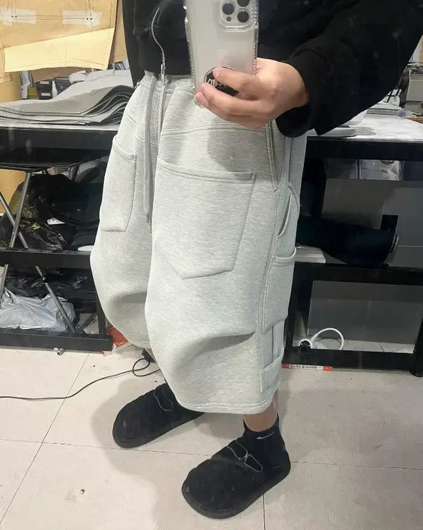 Japanese Brand Baggy Multipocket Shorts Size US 32 / EU 48 - 5 Thumbnail
