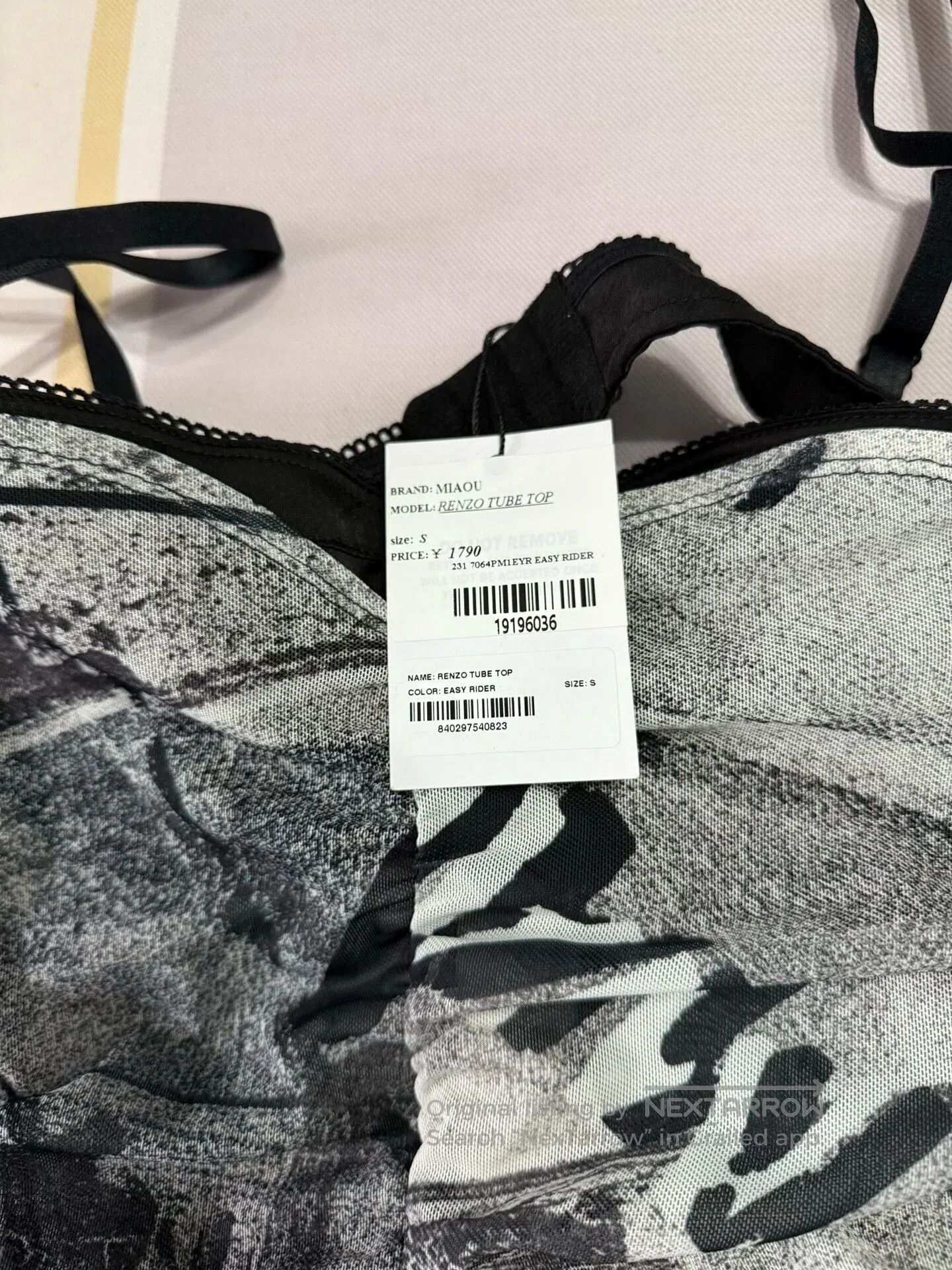 Miaou MIAOU Tie-Dye Print Tank Top. Size S / US 4 / IT 40 - 3 Thumbnail