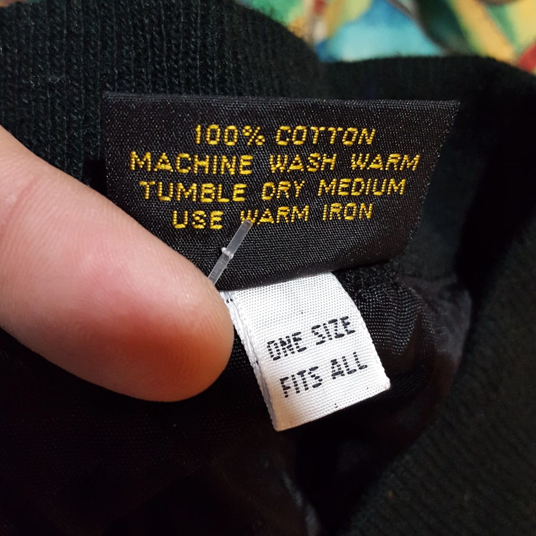 Vintage Vintage Infinity Chic Windbreaker Jacket Women's One Size 80s Farm Patch USA Made Outdoor Retro 90s Y2K Cowboy Garden Size ONE SIZE - 7 Thumbnail