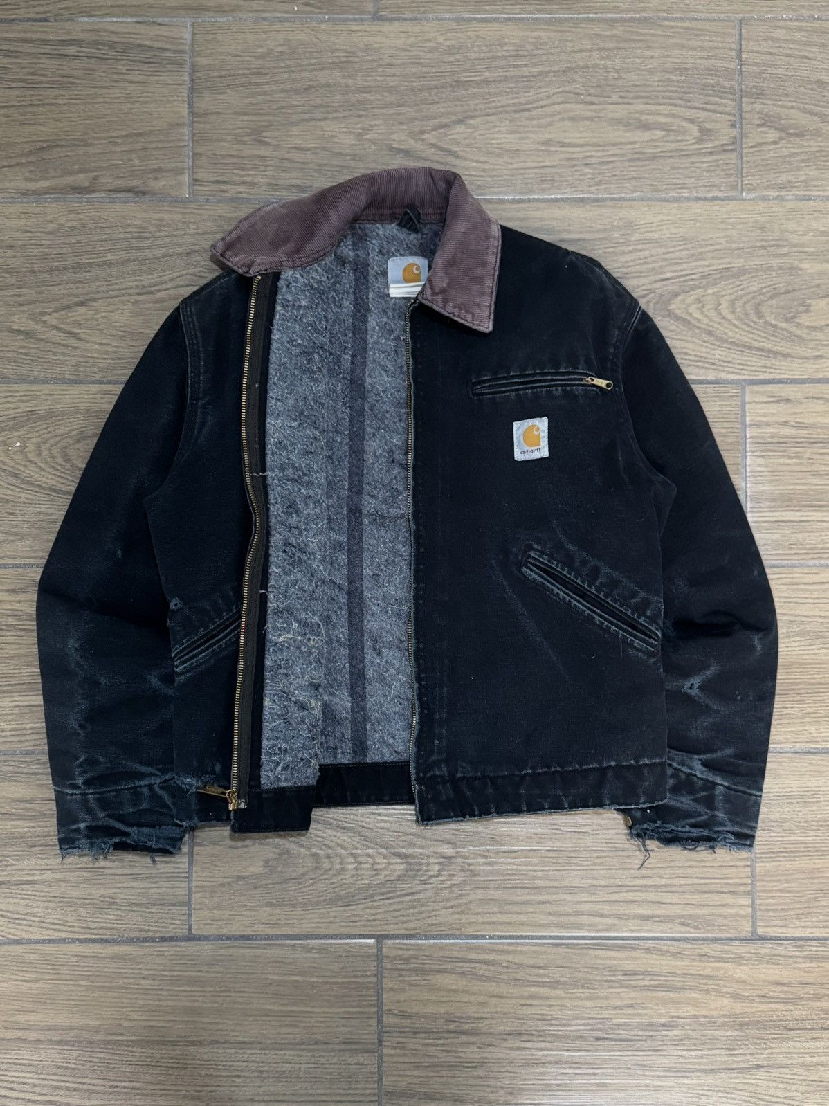Carhartt Carhartt Detroit Jacket J01 BLK Big Logo Size US S / EU 44-46 / 1 - 5 Thumbnail