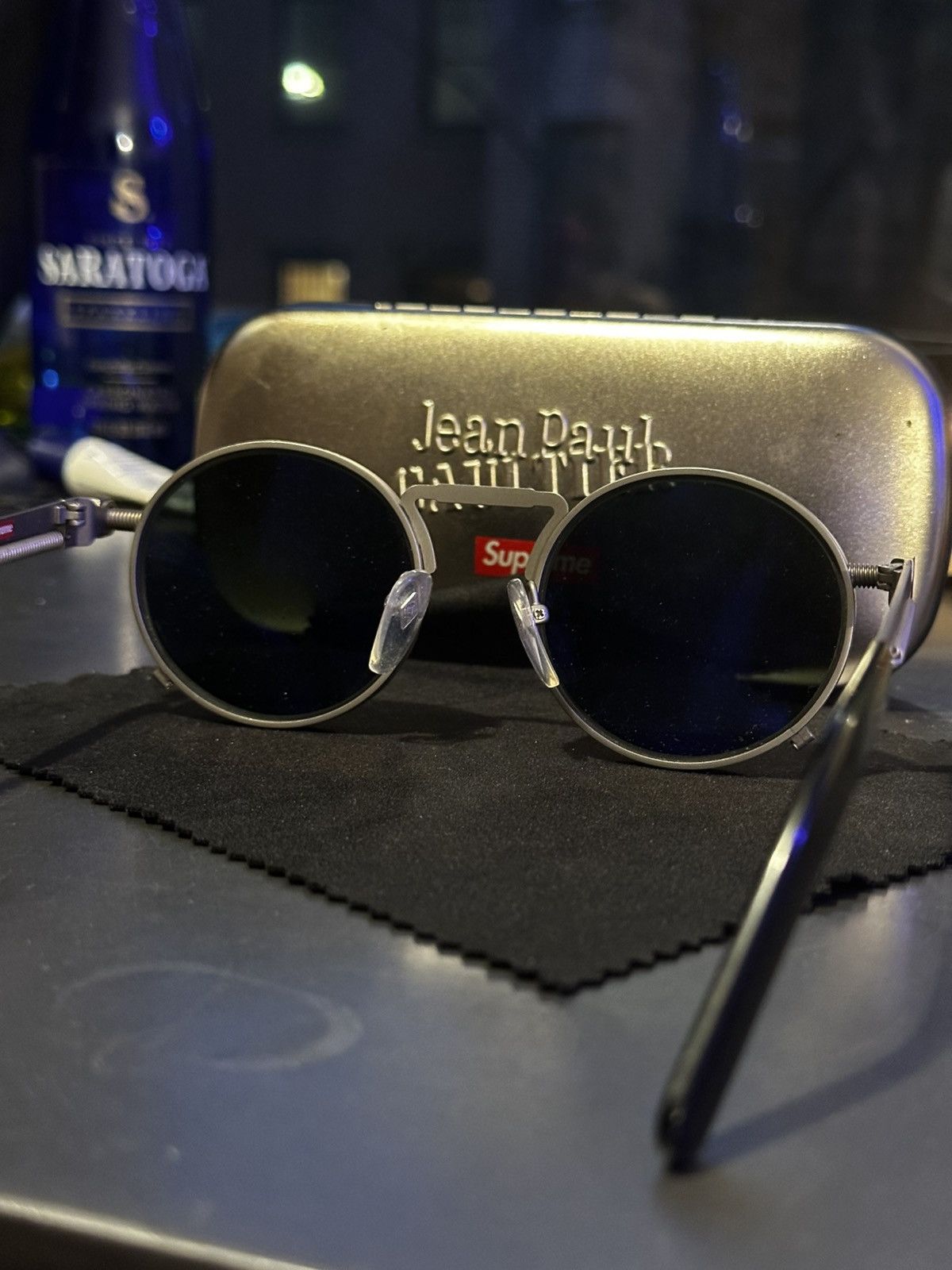 Jean Paul Gaultier × Supreme Round 'The 56-8171' Sunglasses Size ONE SIZE - 4 Thumbnail