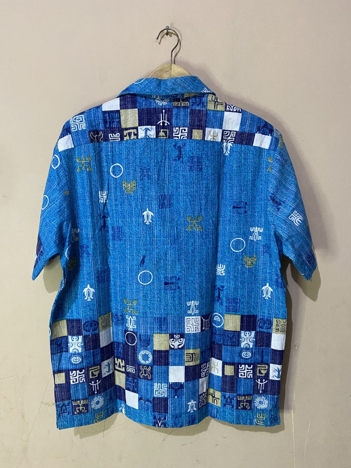 Vintage 60s Rare Vintage McInerry Hawaiian Pattern Button Shirt Size US L / EU 52-54 / 3 - 9 Thumbnail