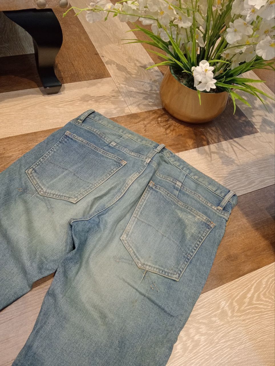 Maison MIHARA YASUHIRO MIHARAYASUHIRO JAPAN WASHED STRETCH DENIM PANTS Size US 34 / EU 50 - 13 Thumbnail