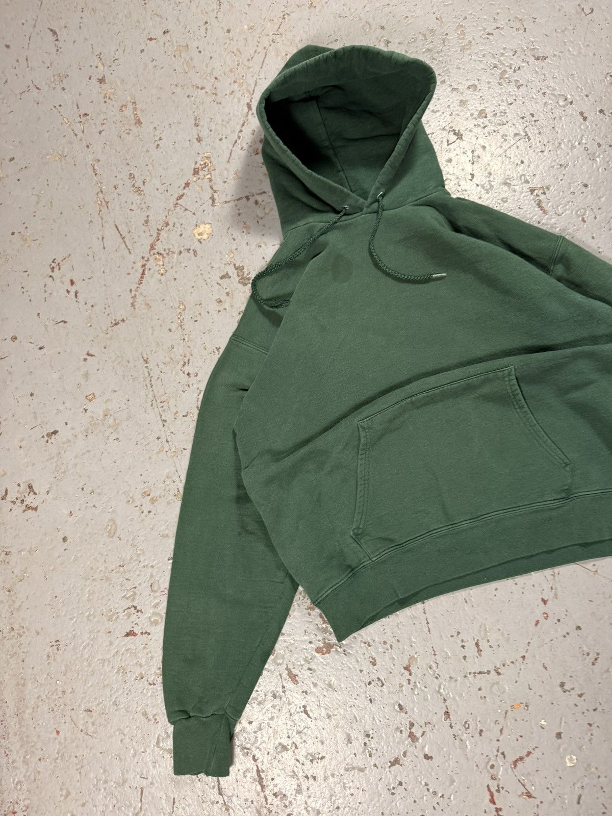 Other Vintage Classic Essential Blank Green Hoodie Size US M / EU 48-50 / 2 - 5 Thumbnail