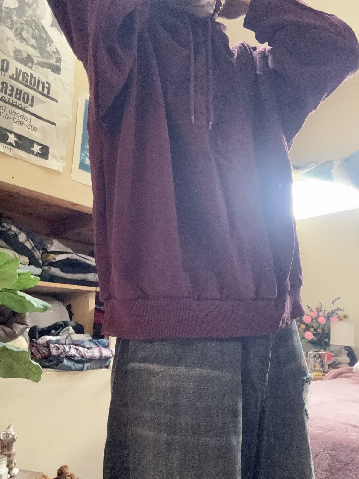 Raf Simons RAF SIMONS x Fred Perry hoodie in burgundy Size US L / EU 52-54 / 3 - 4 Thumbnail
