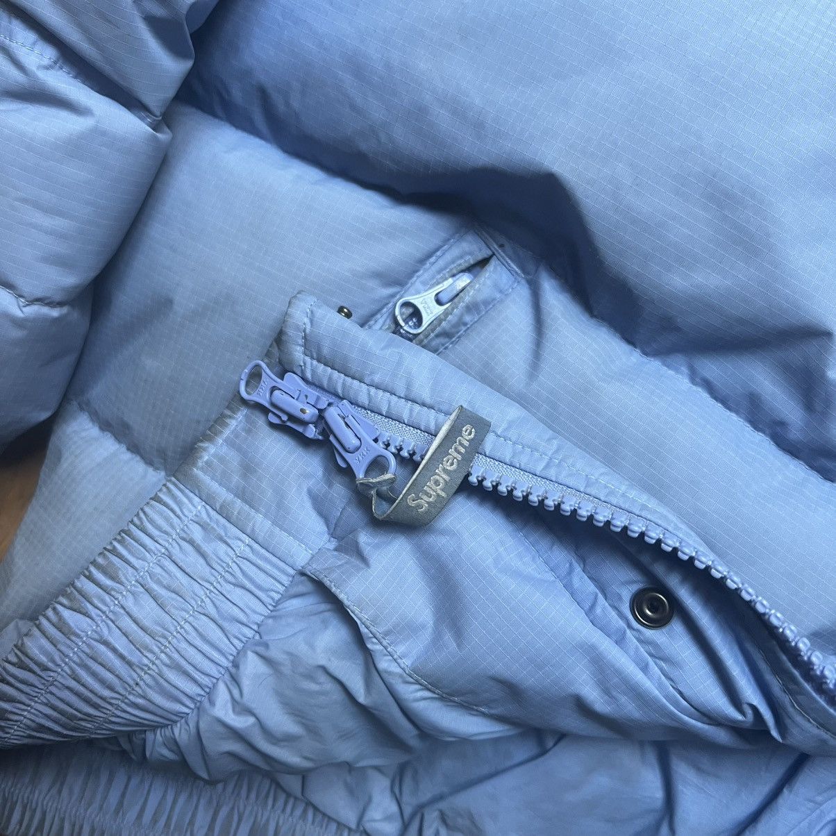 Supreme Supreme Facemask Fill-700 Down Puffer Jacket Light Blue M Size US M / EU 48-50 / 2 - 7 Thumbnail