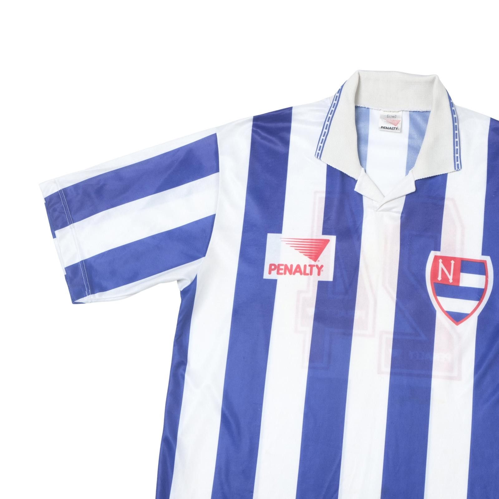 Penalty 1992 Nacional AC (Brazil) Away Shirt Penalty (L) Size US L / EU 52-54 / 3 - 3 Thumbnail