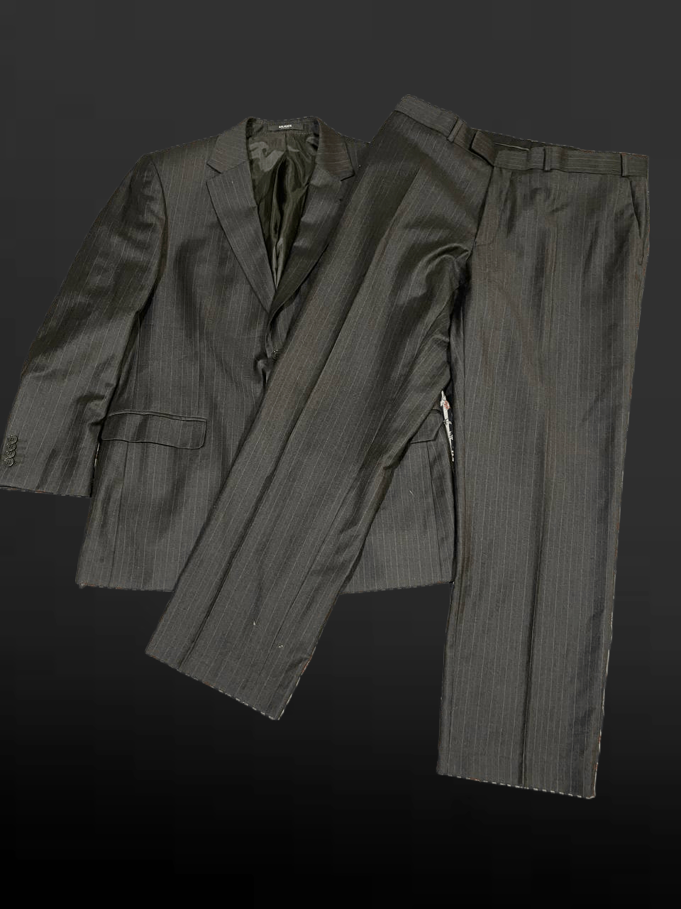 Balmain Balmain Paris Men's Suit Pin Stripe Size 40R - 1 Thumbnail