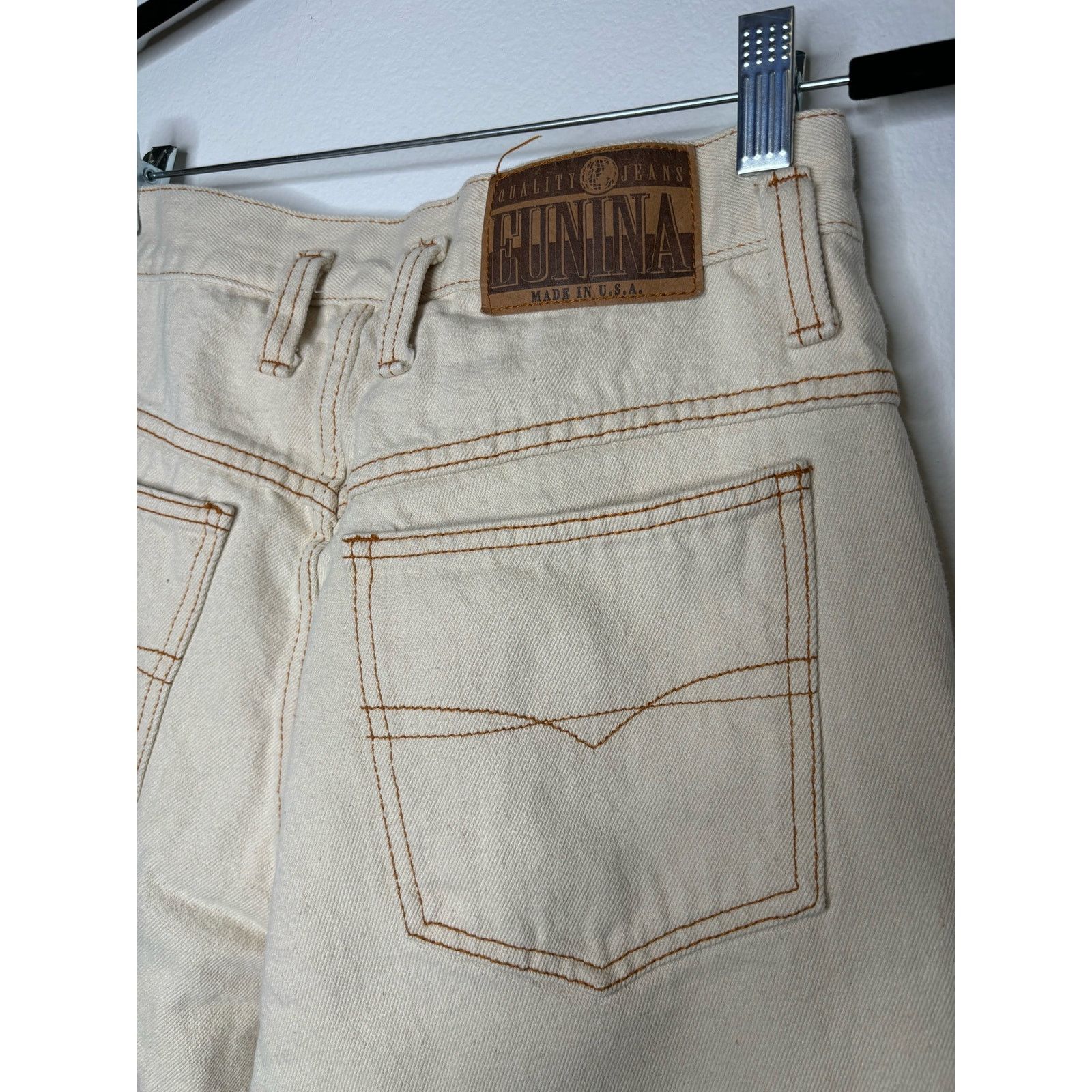 Unknown London Vintage Eunina Quality Jeans Size 28" / US 6 / IT 42 - 4 Thumbnail
