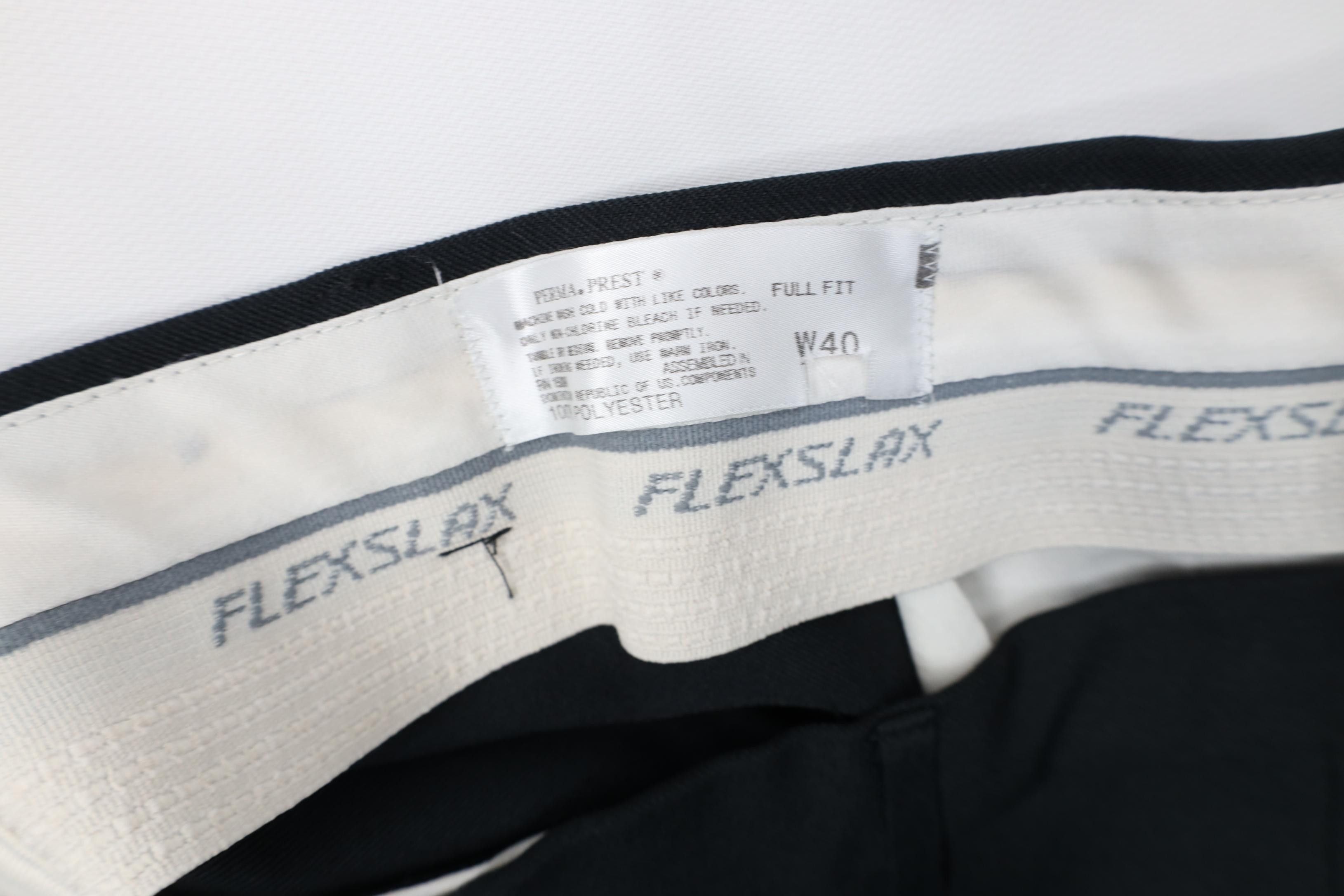 Vintage Vintage 70s Streetwear Flared Wide Leg Chino Pants Black Size US 40 / EU 56 - 7 Thumbnail