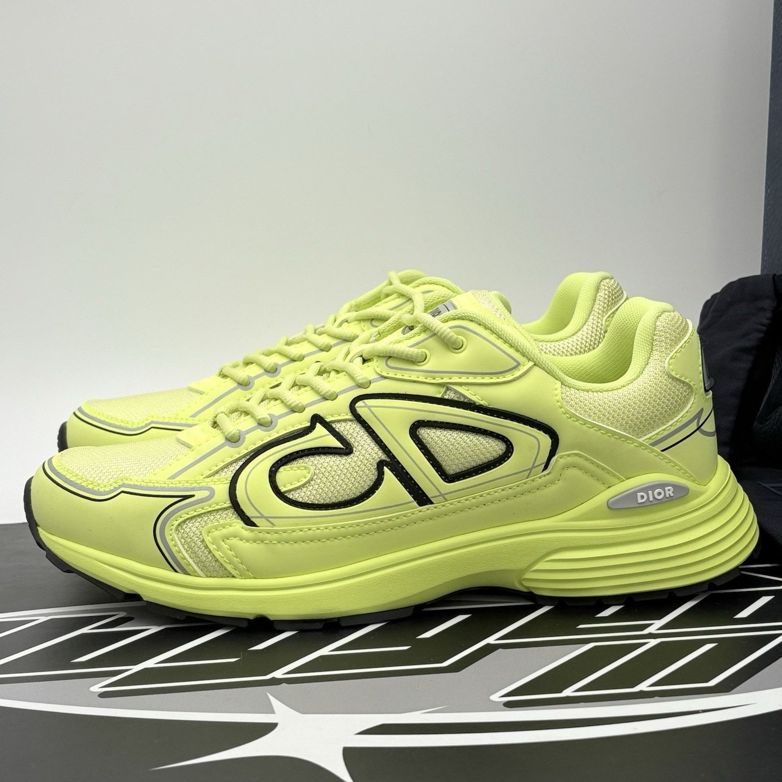 Dior Dior B30 Reflective CD30 ' Yellow ' | BRAND NEW! Size US 10 / EU 43 - 1 Thumbnail