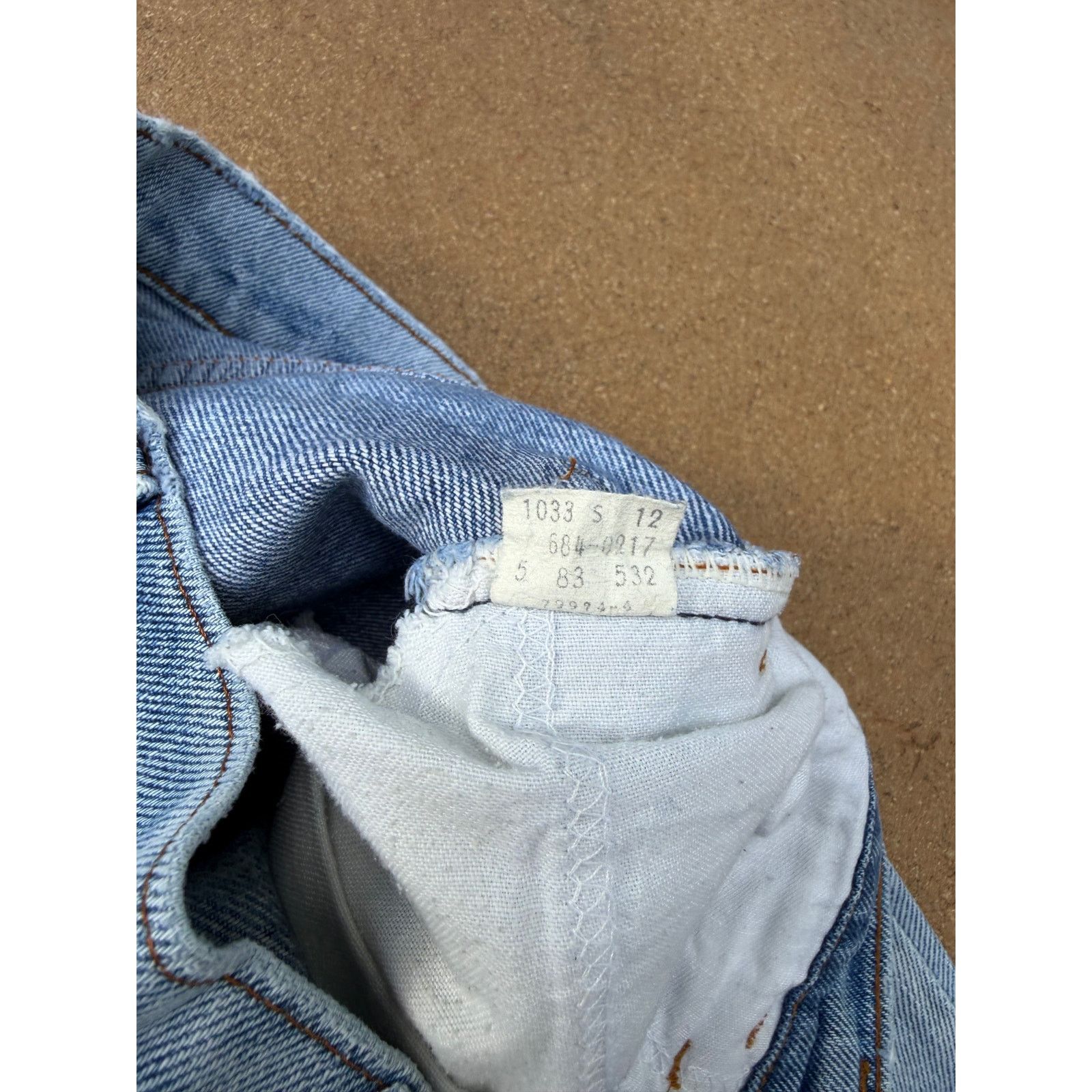 Levi's Vtg 80's Levi's 684 Orange Tab Bellbottom Flare Jeans 30x33 Size US 30 / EU 46 - 6 Thumbnail