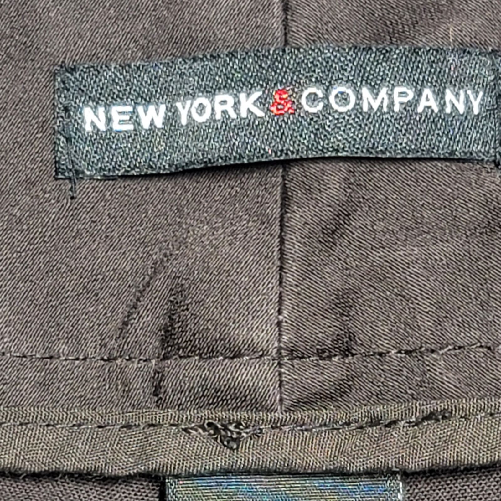 Other New York & Co Brown Flat Front Bootcut Dress Pants 12 Size 34" / US 12 / IT 48 - 4 Thumbnail