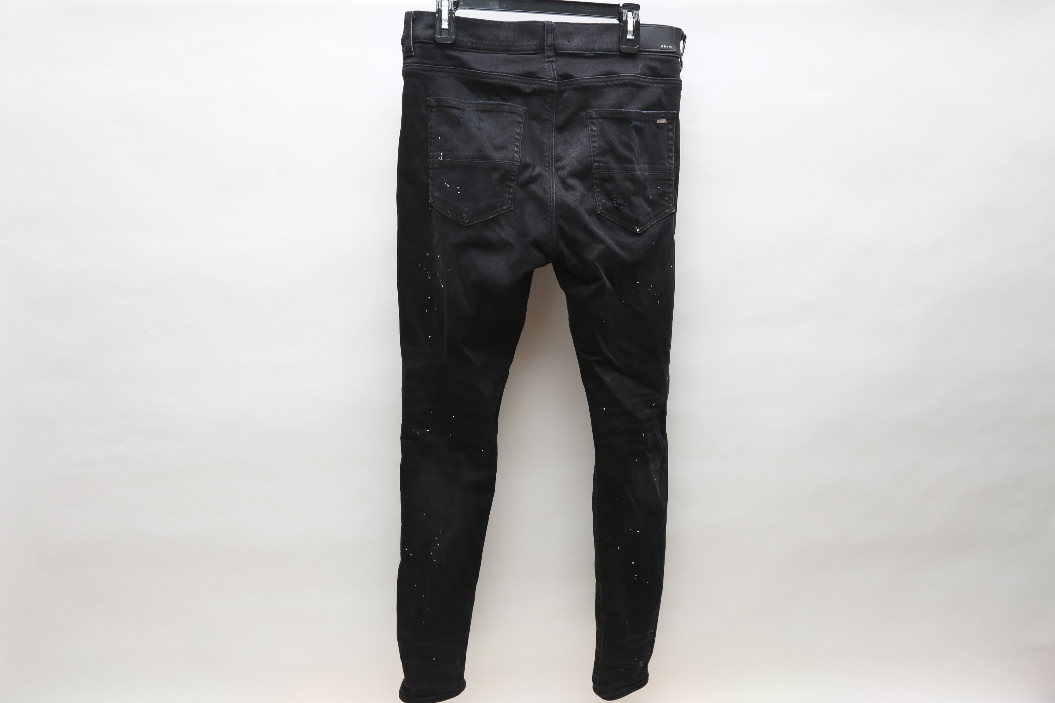 Amiri Amiri Artist Broken Black Painter Jeans (sz 38) Size US 36 / EU 52 - 4 Thumbnail