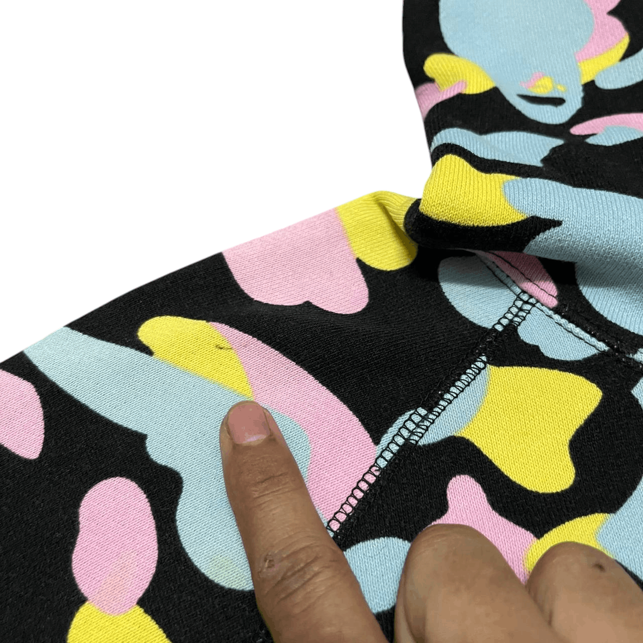 Bape OG 2005 Bape Cotton Candy Full Zip Hoodie Size US L / EU 52-54 / 3 - 5 Thumbnail