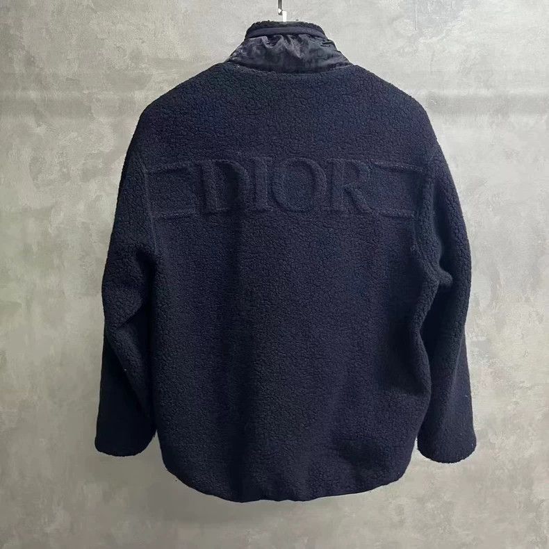 Dior Dior Navy Blue Zipper Jacket-2505 Size US M / EU 48-50 / 2 - 3 Thumbnail