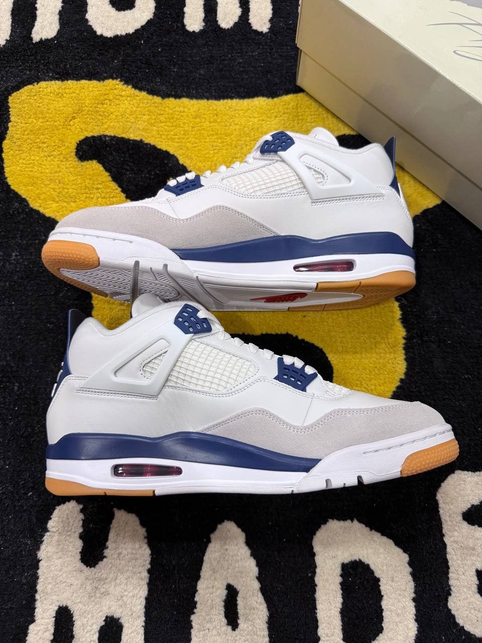 Nike Jordan 4 Retro SB Navy (2025) DR5415-100 Size US 13 / EU 46 - 3 Thumbnail