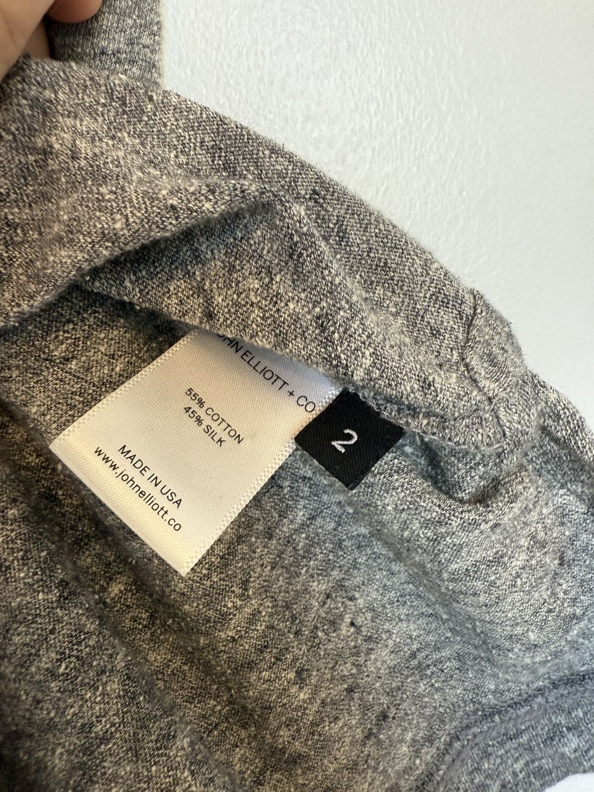 John Elliott Silk Tee Size US M / EU 48-50 / 2 - 12 Thumbnail