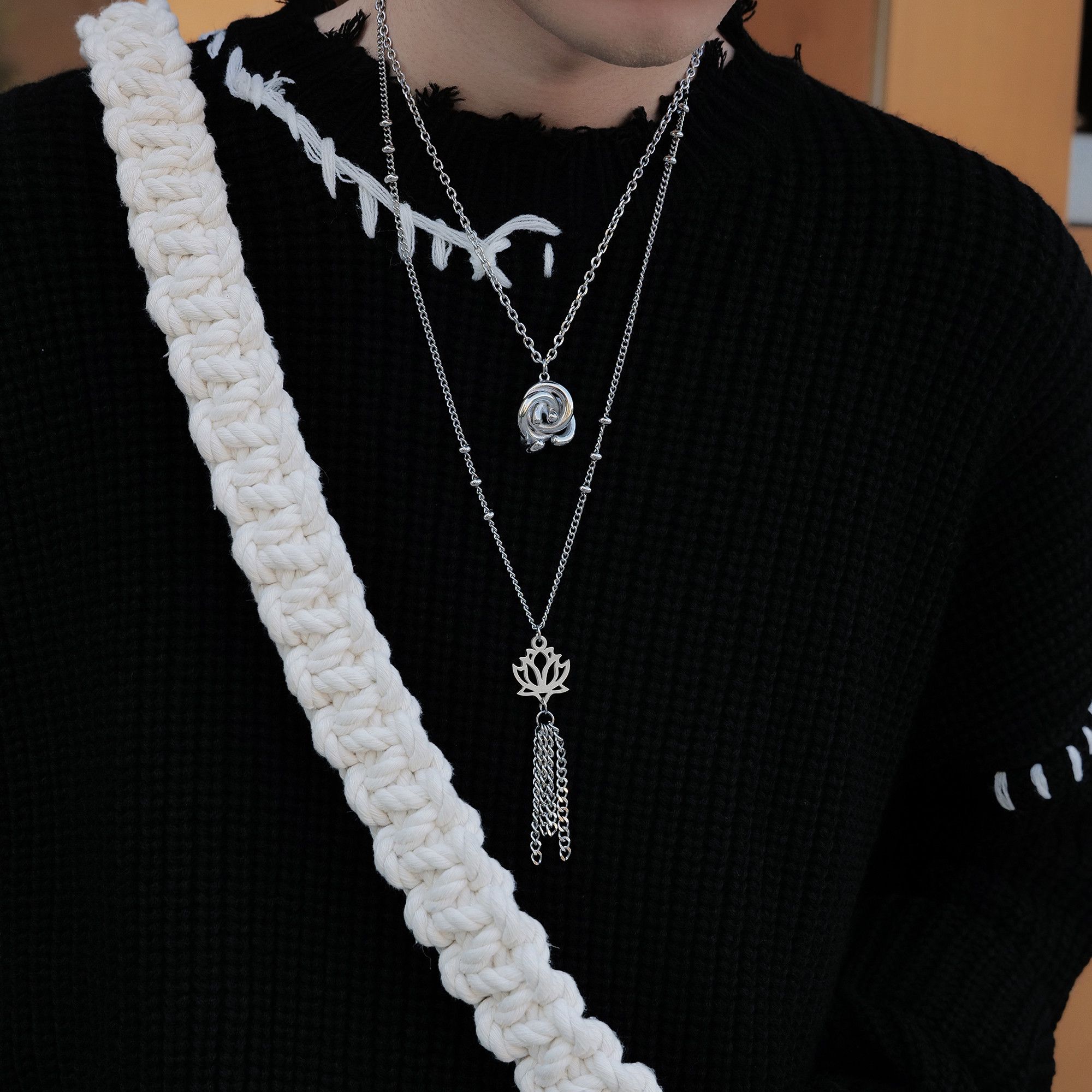 Other Rare STEAL! Y2K Chains Necklace Chain Size ONE SIZE - 4 Thumbnail