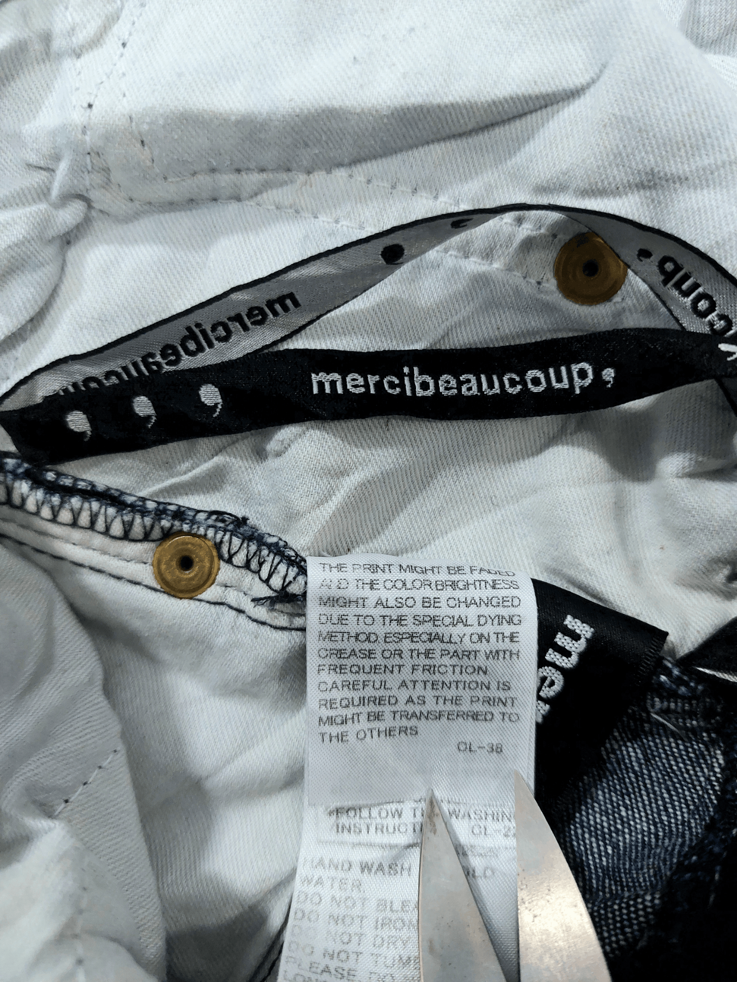 Issey Miyake Mercibeaucoup Pants Full Print