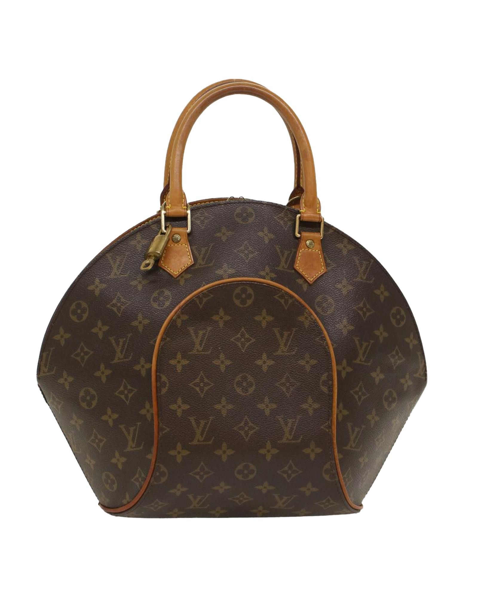 image of Louis Vuitton Monogram Hand Bag With Padlock And Key, Women's