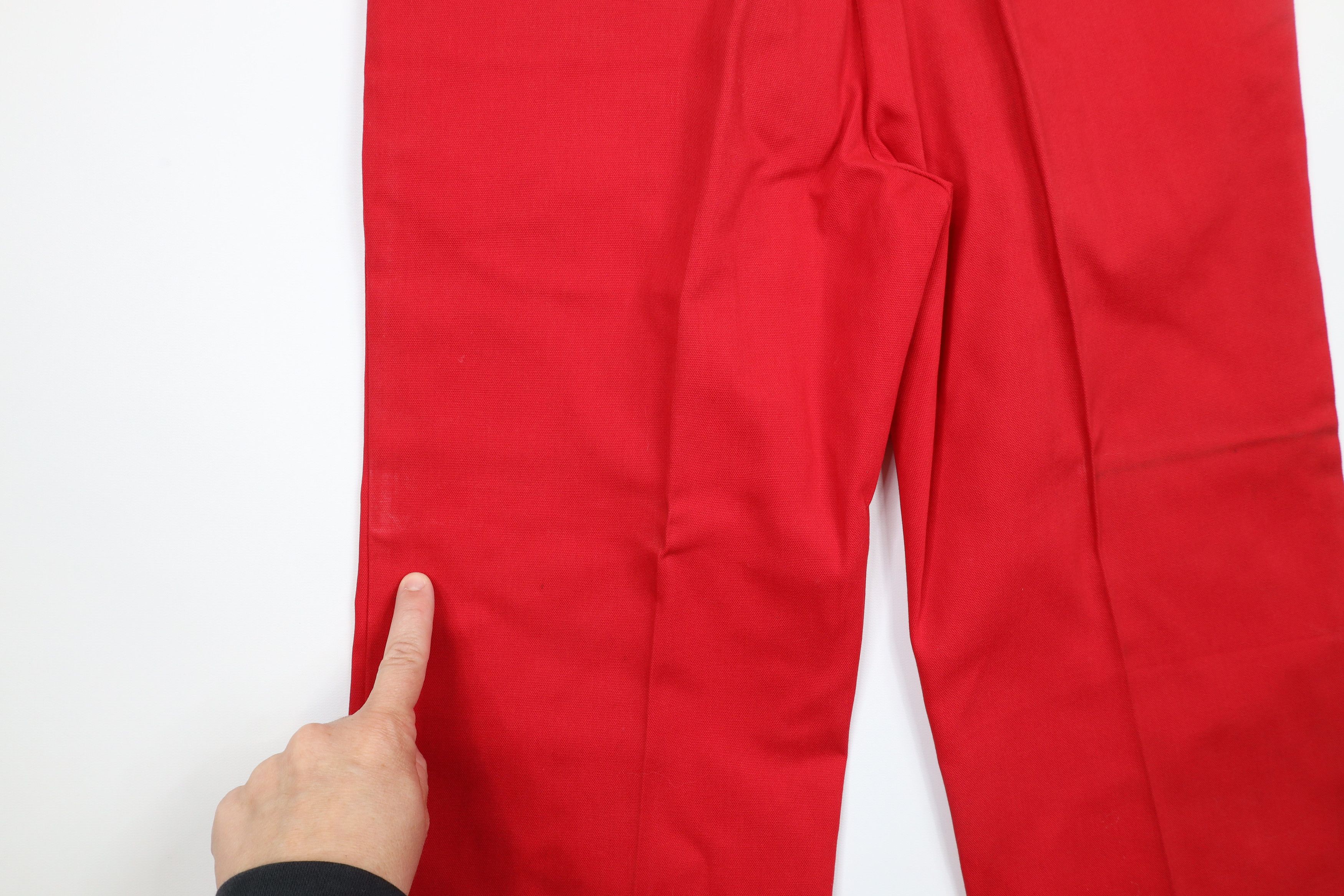 Vintage Deadstock Vintage 70s Streetwear Bottoms Chino Pants Red USA Size US 30 / EU 46 - 16 Thumbnail
