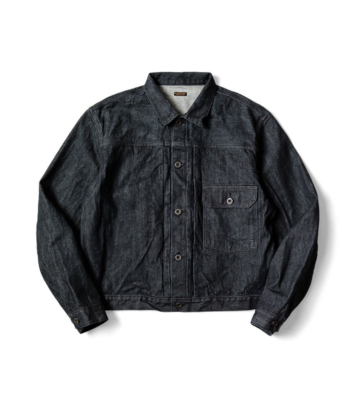 Kapital Kapital 14oz Denim 1ST Jacket (Black Thread Version) SIZE 3 Size US L / EU 52-54 / 3 - 1 Thumbnail