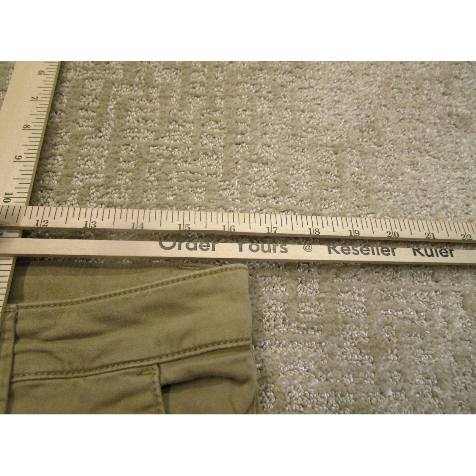 Vintage Mavi Jeans Men Jeans 32x32 Slim Straight Light Wash Brown Tan Logo Preppy Slim Fit 5-Pocket Denim Pants Mens Size US 32 / EU 48 - 5 Thumbnail