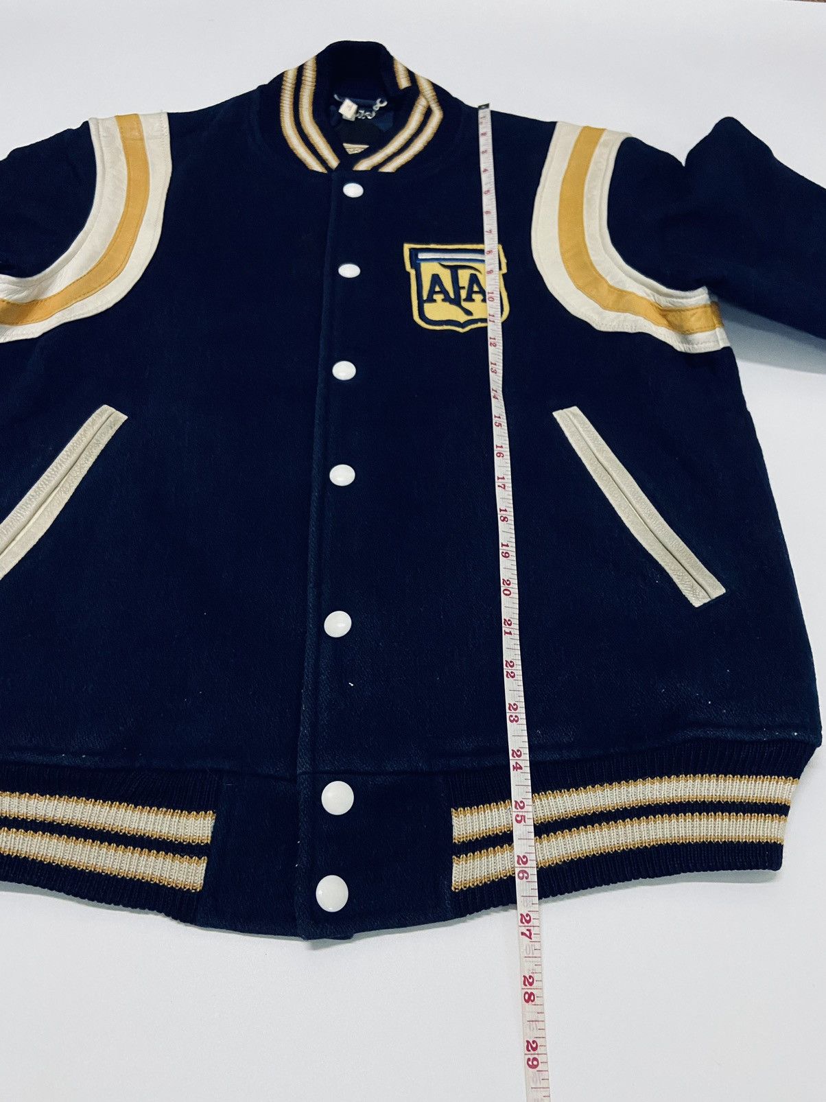 Vintage VINTAGE ARGENTINA FA VARSITY JACKET Size US L / EU 52-54 / 3 - 8 Thumbnail