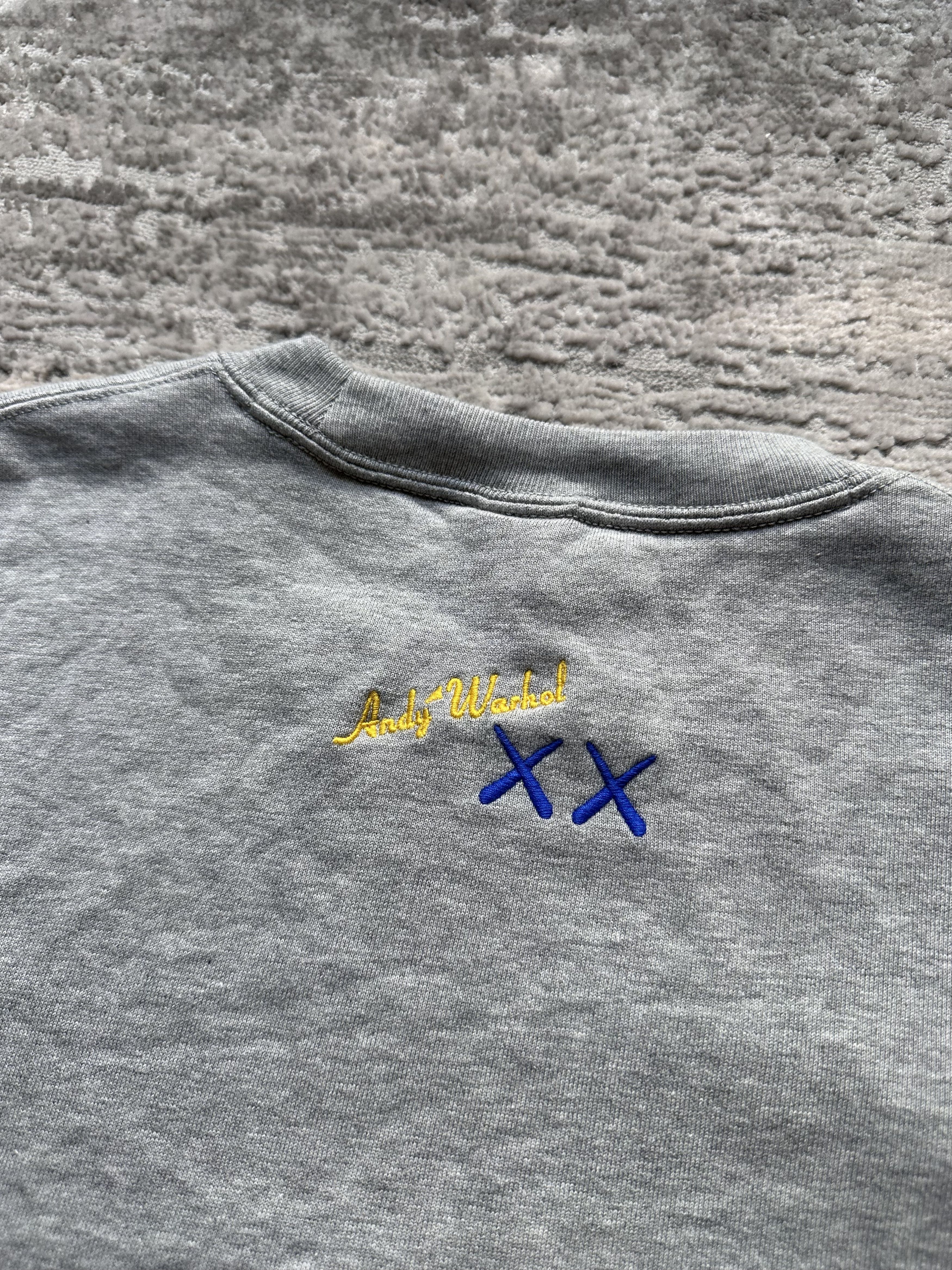 Andy Warhol × Uniqlo Uniqlo Kaws Andy Warhol sweatshirt Size US L / EU 52-54 / 3 - 6 Thumbnail