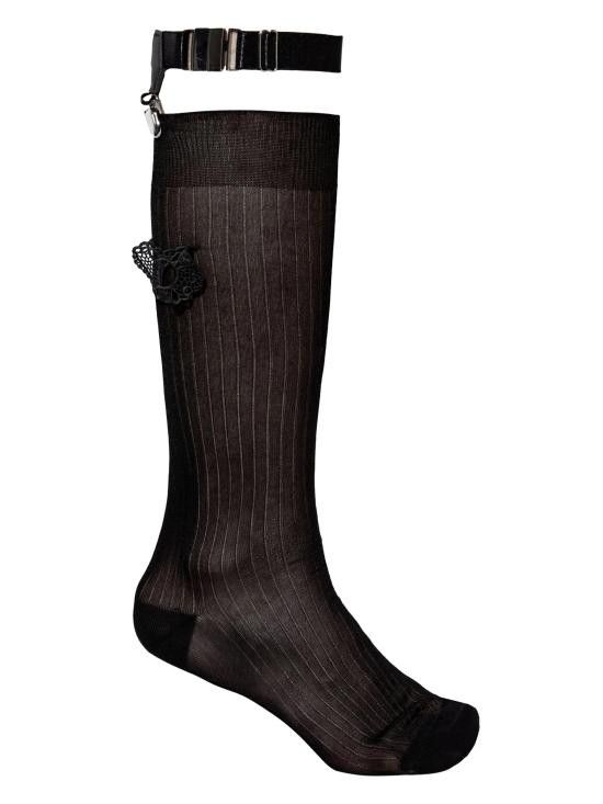 Dsquared2 DSQUARED2 Men Ankle Socks DFV023240 001 BLACK Size 44 - 1 Thumbnail