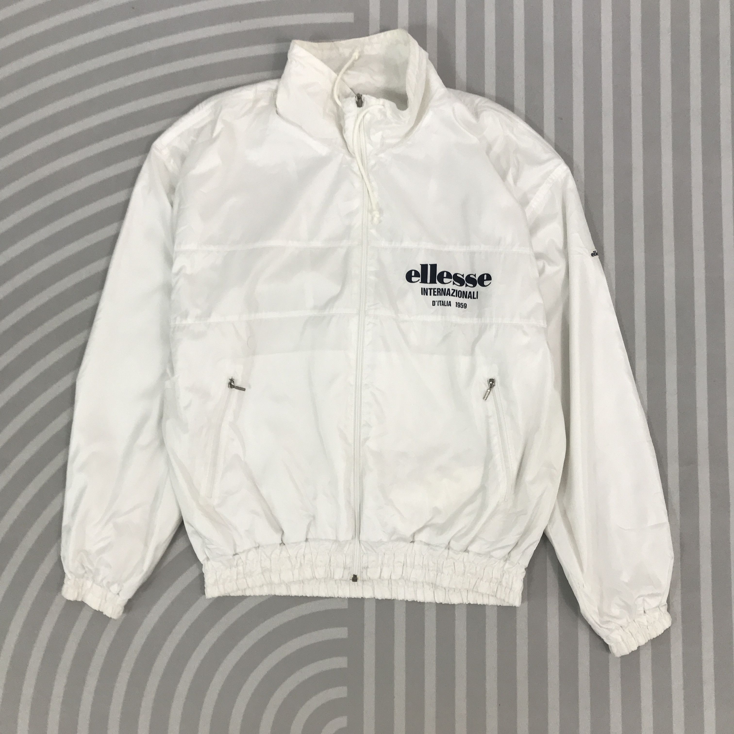 Ellesse × Vintage Vintage Ellesse windbreaker Jacket Size US L / EU 52-54 / 3 - 1 Thumbnail