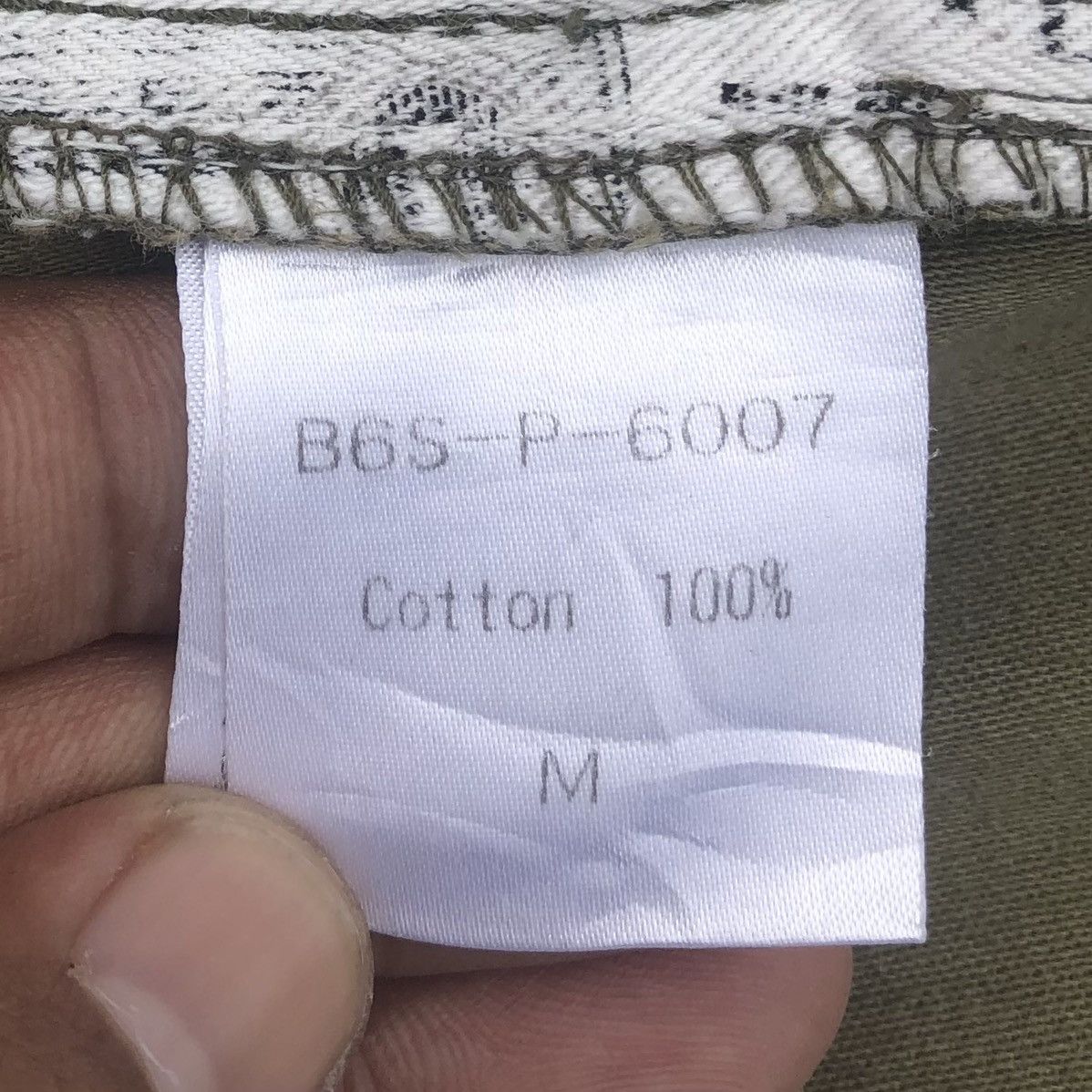 Japanese Brand Japanese Boisbois Distressed Embroidered Cargo Pants Size US 32 / EU 48 - 20 Thumbnail