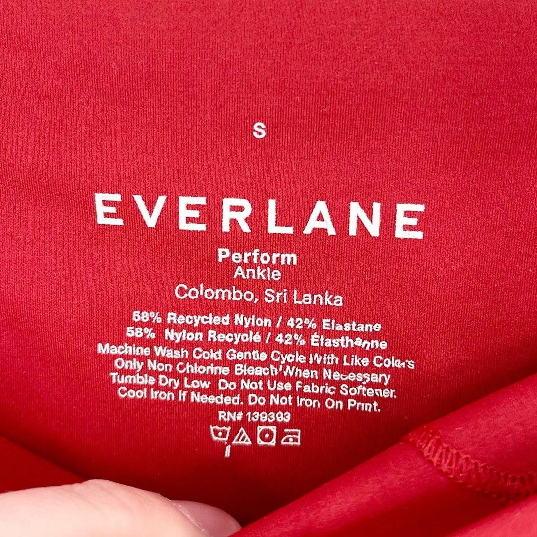 Everlane Everlane The Performance Ankle Workout Leggings Red Small Size 27" / US 4 / IT 40 - 3 Thumbnail