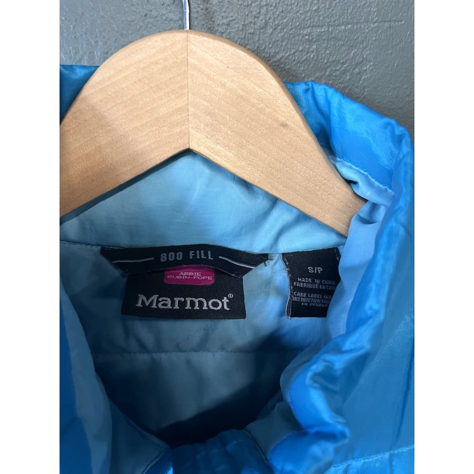 Marmot VINTAGE Marmot Womens Blue Quilted Zip Up Jacket 800 Fill Size Small Size S / US 4 / IT 40 - 3 Thumbnail