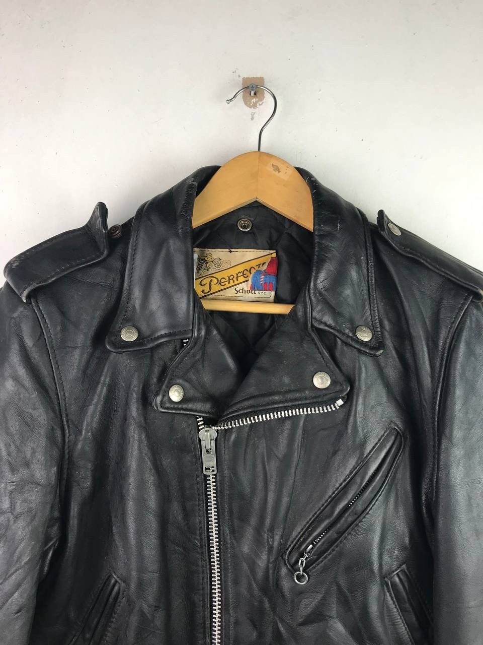 Schott Vintage Perfecto Schott Leather jacket Size US S / EU 44-46 / 1 - 3 Thumbnail