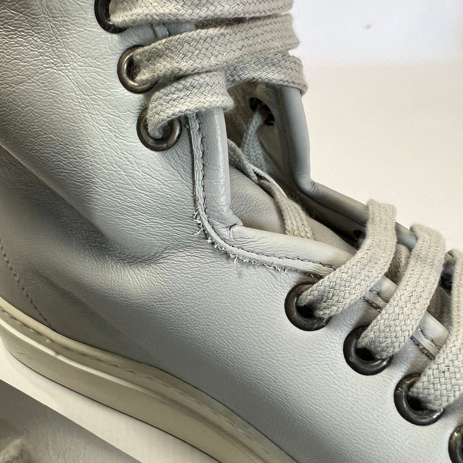 Common Projects Common Projects Tournament High Top Sneakers EU42 Grey ITALY Size US 9 / EU 42 - 10 Thumbnail