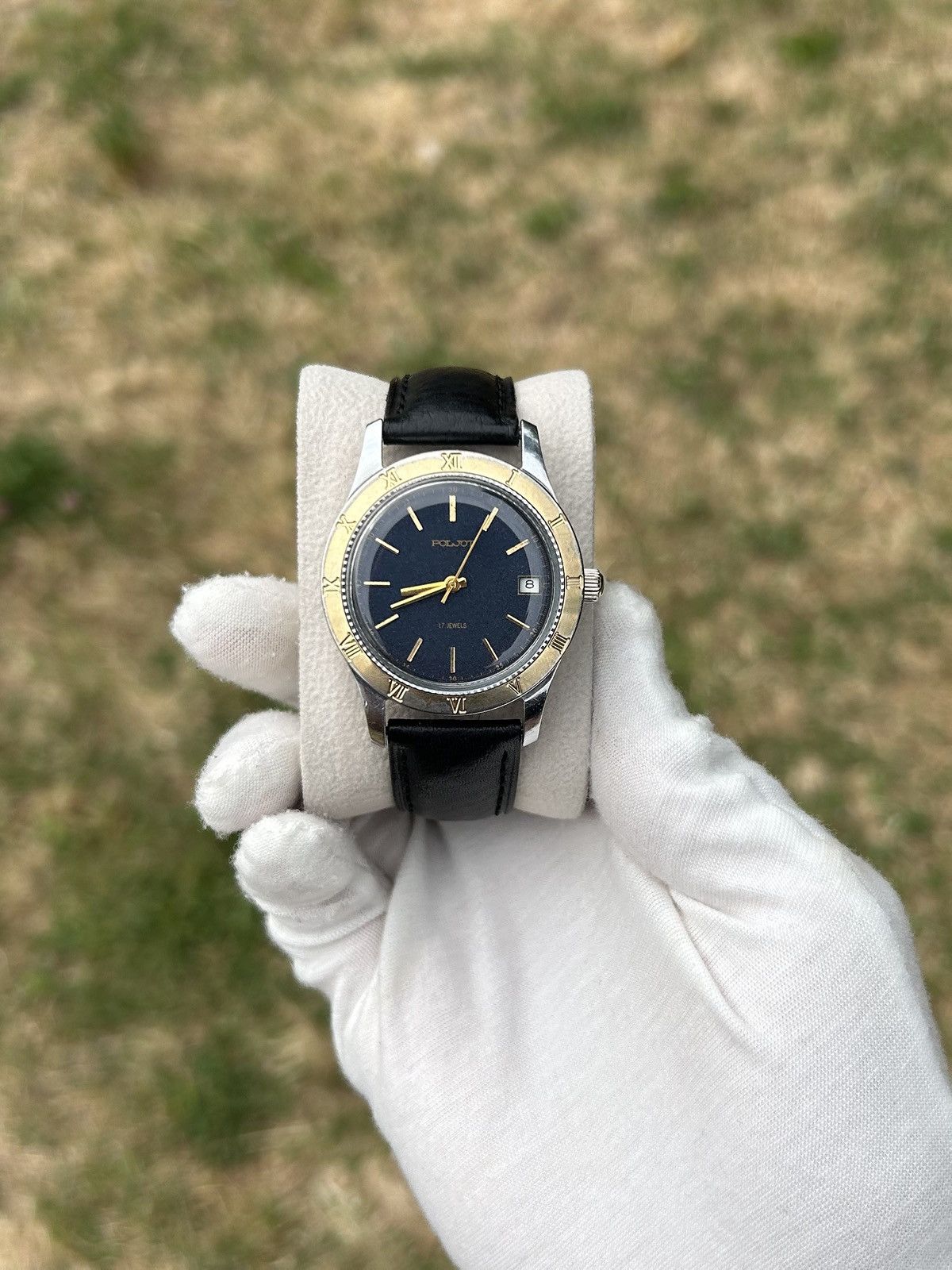 Vintage Vintage Watch Poljot Mechanical Wristwatch Hand Wind 1980s Size ONE SIZE - 8 Thumbnail