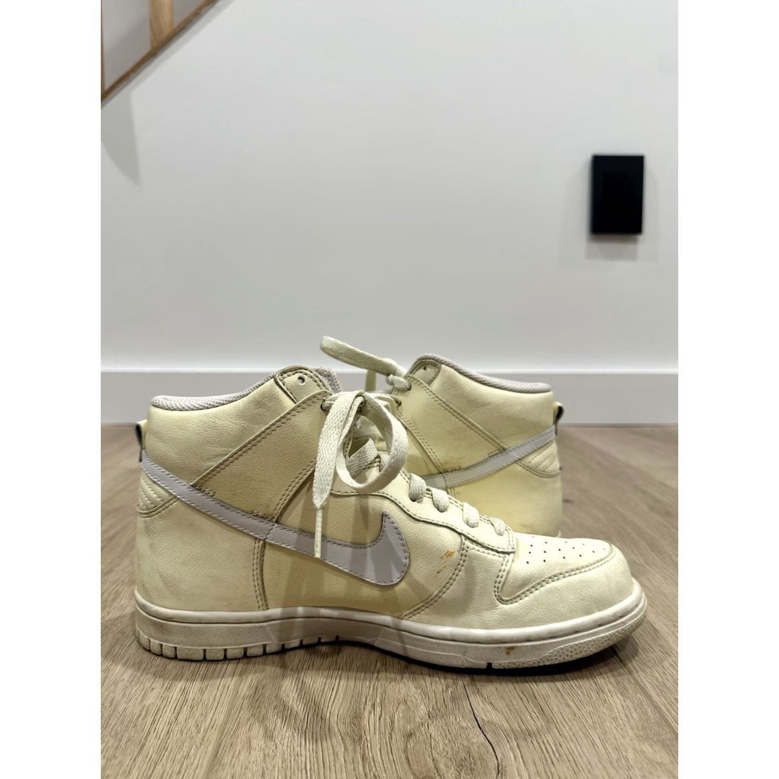 Nike Nike Dunk High Premium Glow in the Dark 2006 White Green Size 8 Mens Sneaker Size US 8 / EU 41 - 7 Thumbnail