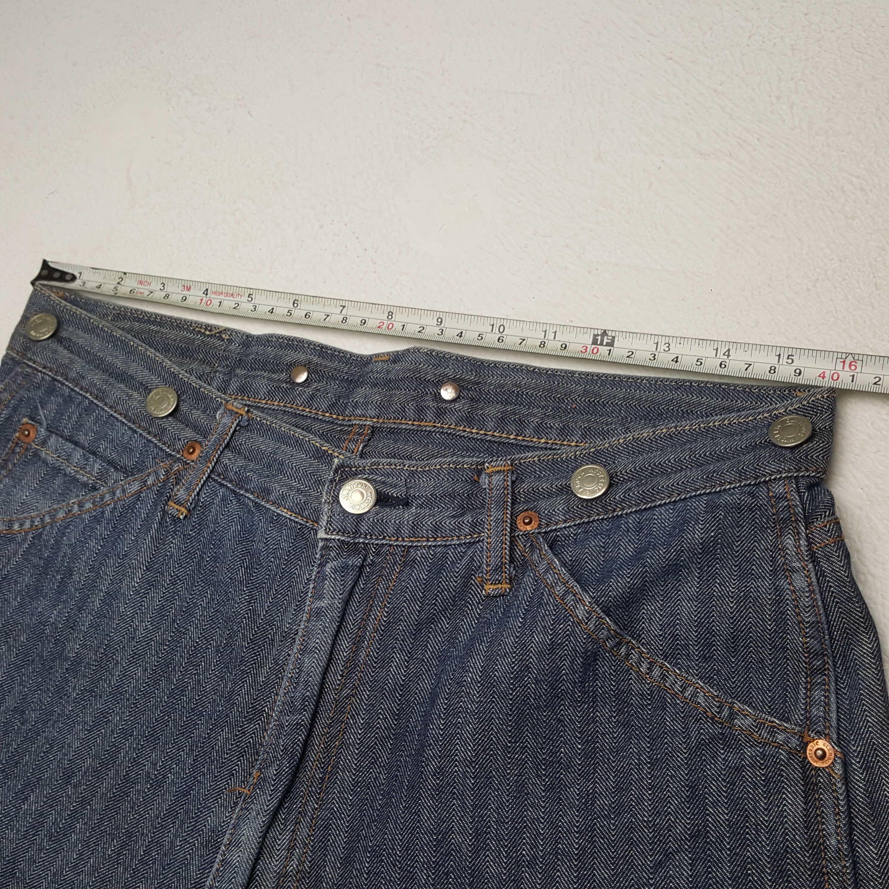 Hysteric Glamour HYSTERIC GLAMOUR Japanese Brand Custom Art Jeans C280N31 Size US 32 / EU 48 - 7 Thumbnail