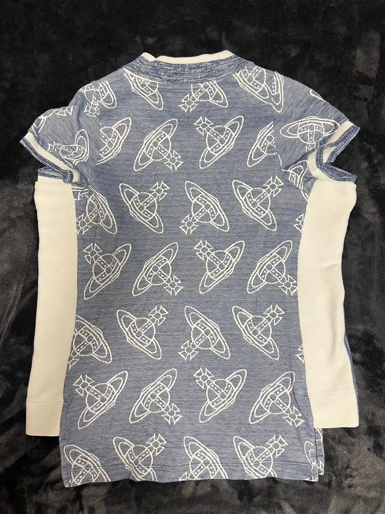 Vivienne Westwood vivienne westwood Saturn cotton Polo shirt Size XS / US 0-2 / IT 36-38 - 6 Thumbnail