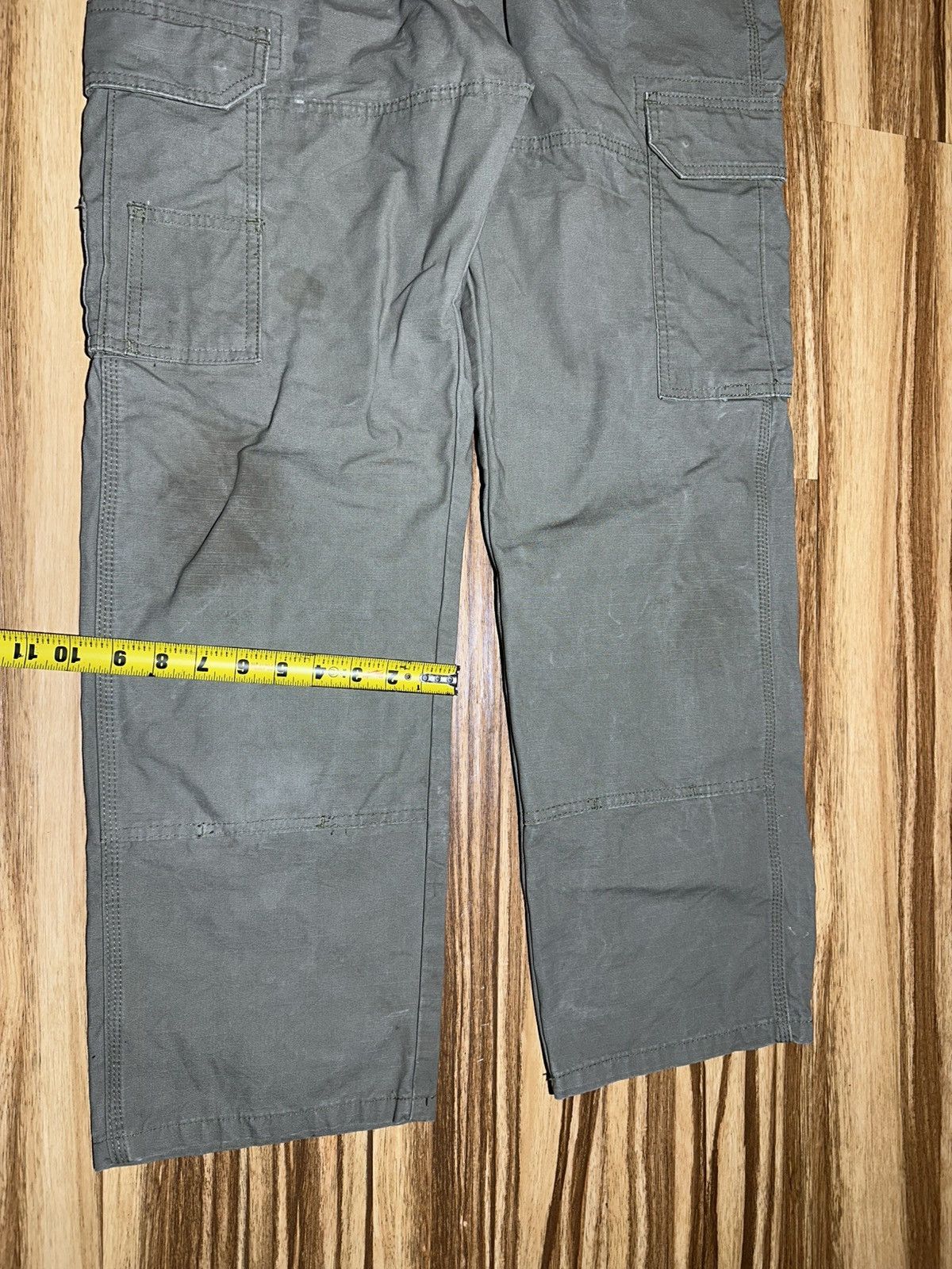 Wrangler Wrangler Riggs Workwear Tan Cargo Pants Size US 33 - 2 Thumbnail