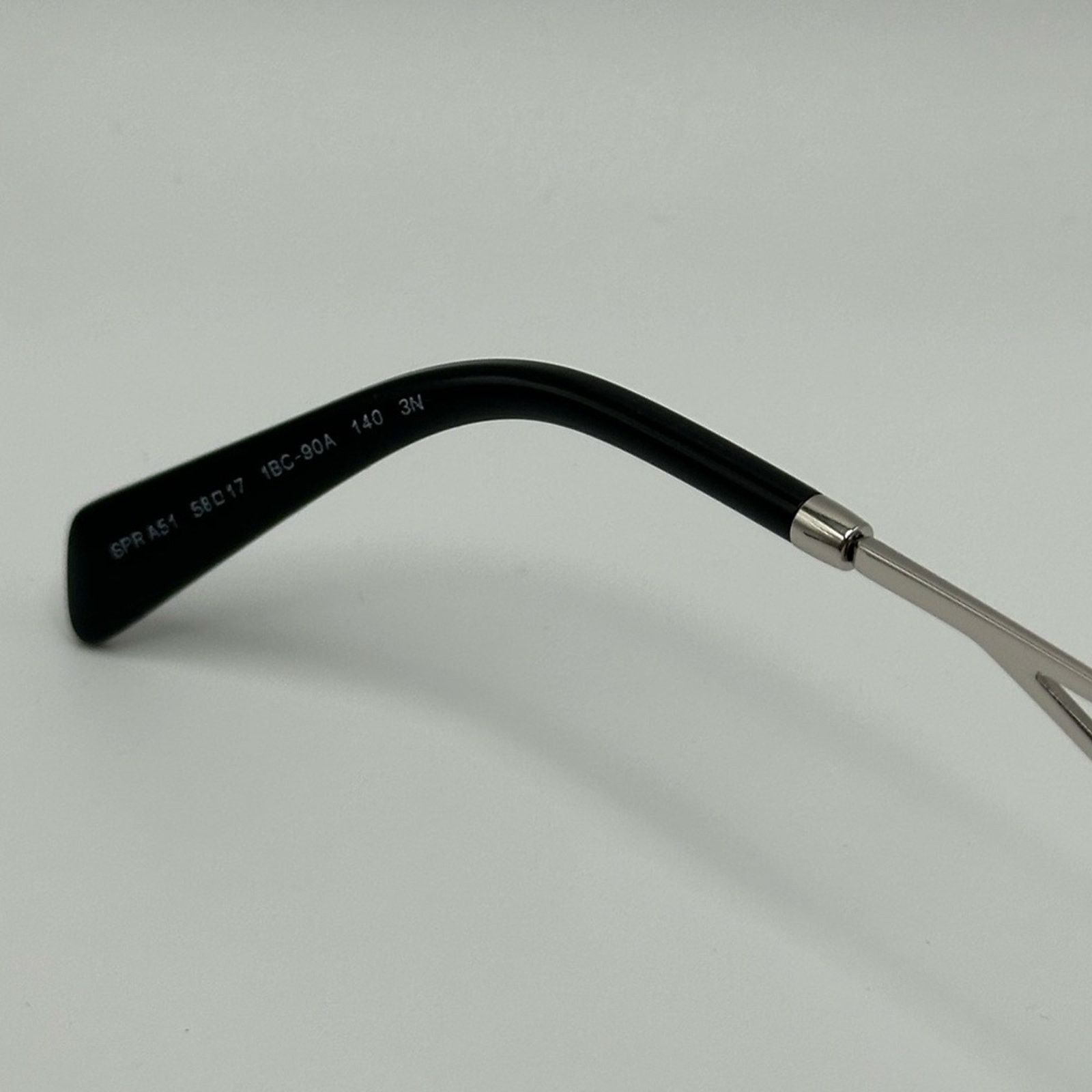 Prada PRADA Sunglasses PR A51S 1BC90A Silver/Grey Gradient Unisex Size ONE SIZE - 7 Thumbnail