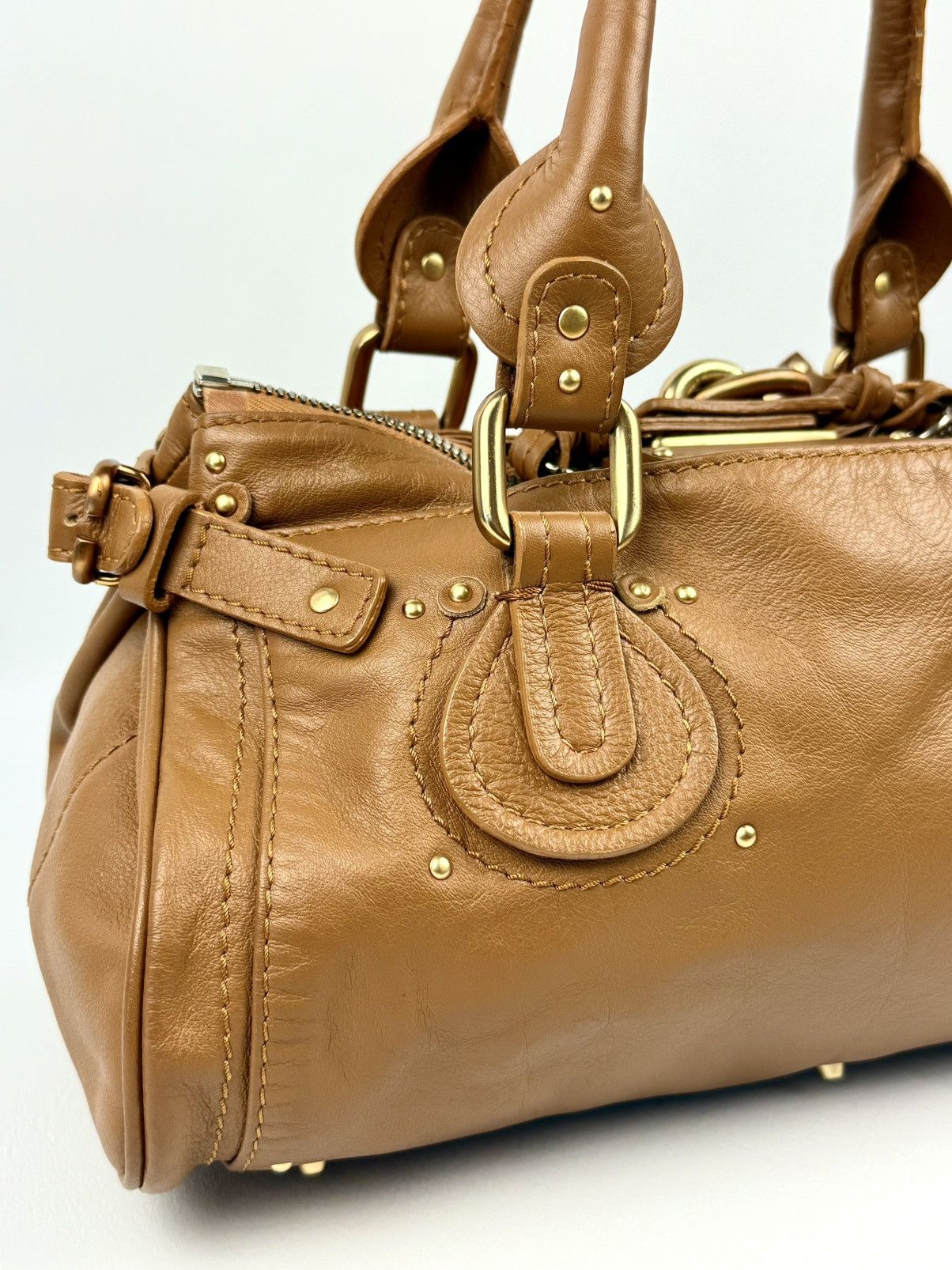 Other Chloe - Phoebe Philo - 2000’s - Butter Brown - Paddington Size ONE SIZE - 14 Thumbnail