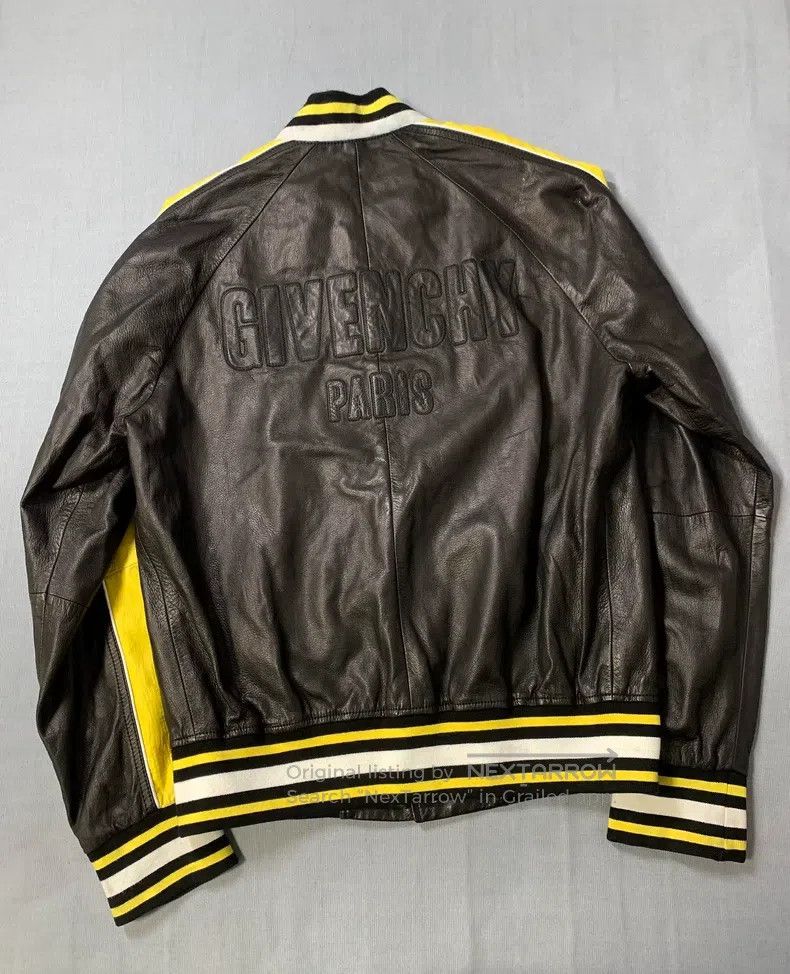 Givenchy Givenchy Patchwork Embroidered Lamb Leather Training Jacke Size US S / EU 44-46 / 1 - 4 Thumbnail