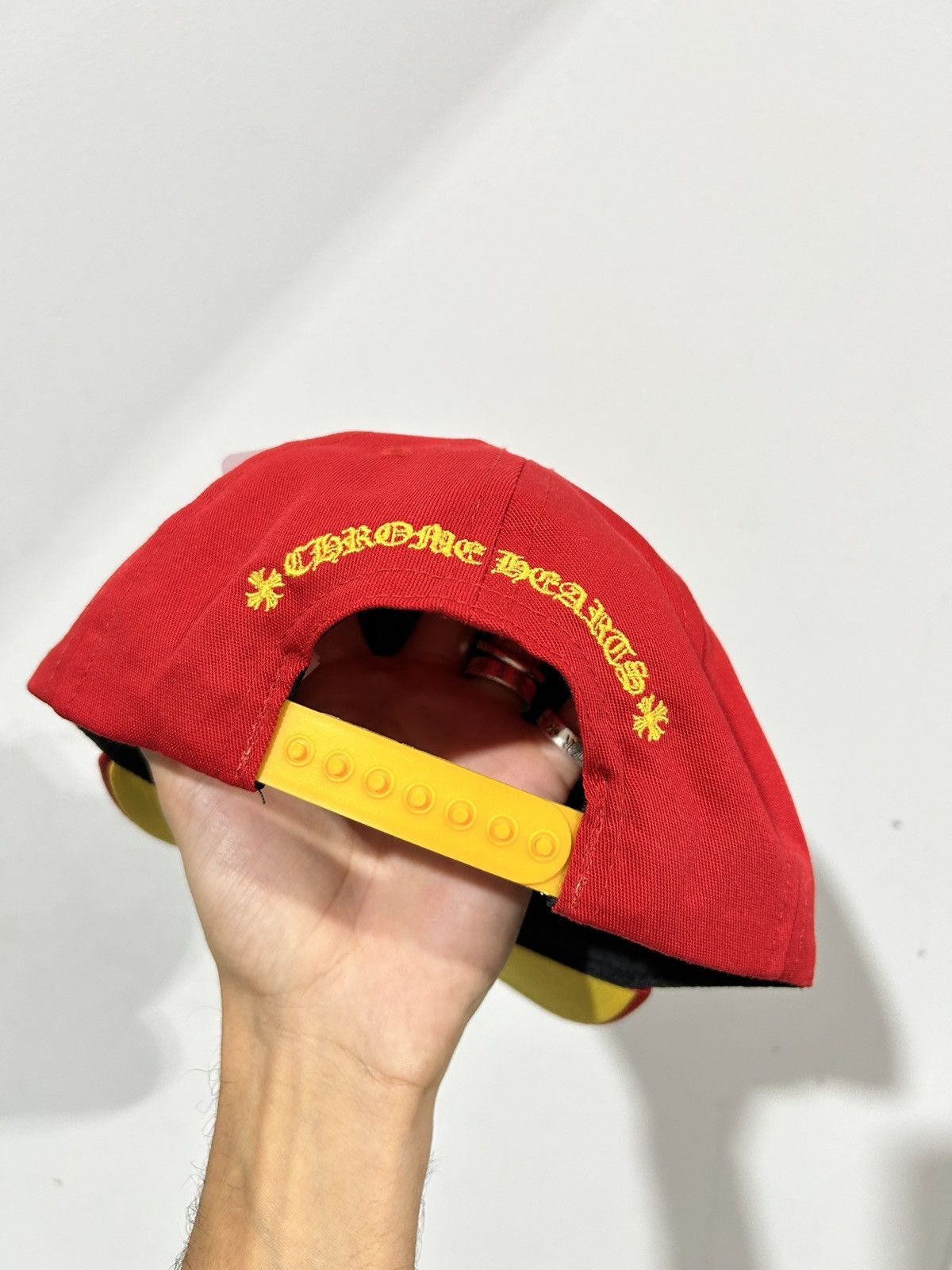 Chrome Hearts Chrome Hearts Red/Yellow Hat Size ONE SIZE - 2 Thumbnail