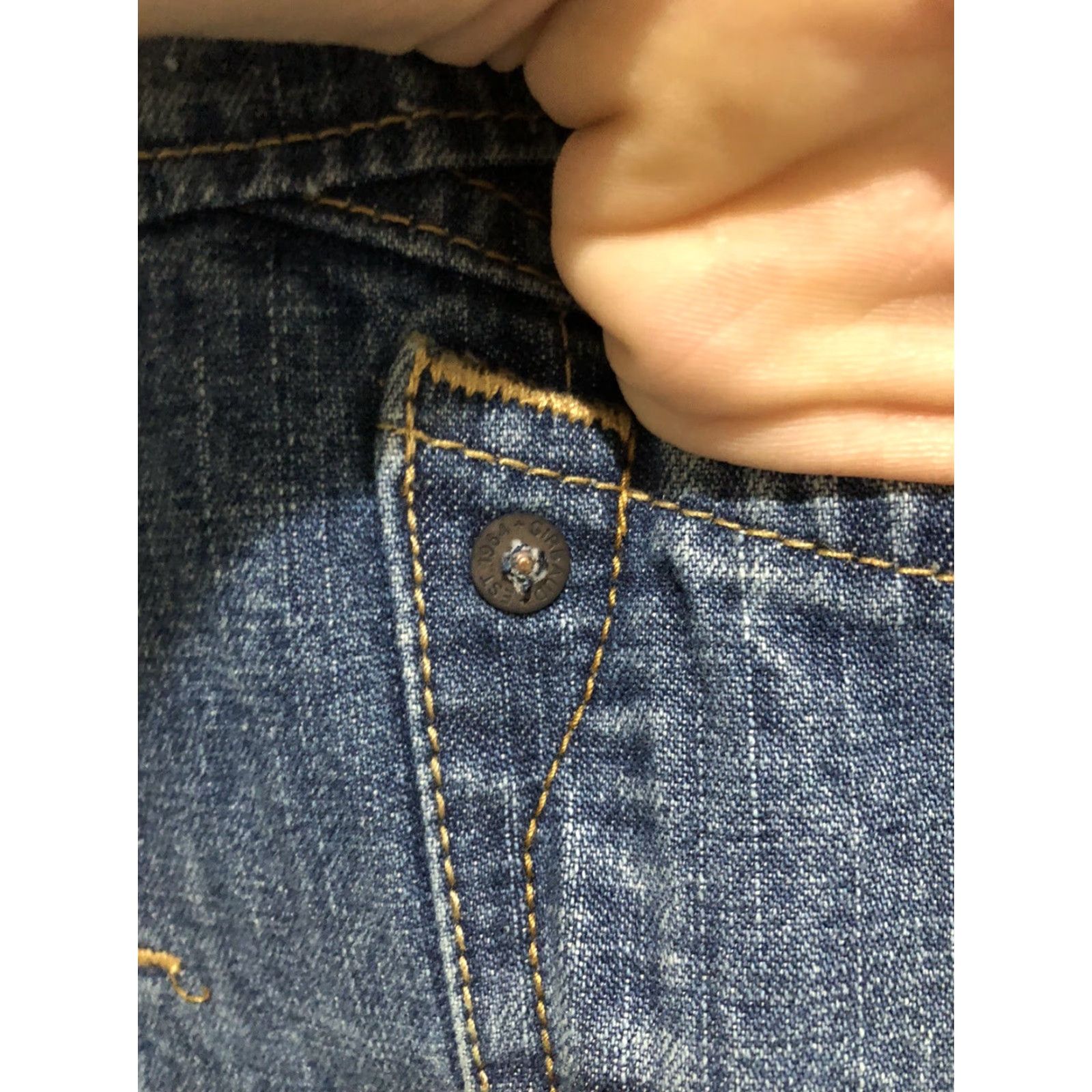 Denime VINTAGE Marithe Francois Girbaud X Front Blue Denim Jean Jacket 3XL NWT Mens Jacket Denim Blue 90s Biker Hip Hop Motorcycle Pocket Shirt/Coat Size US 39 - 6 Thumbnail