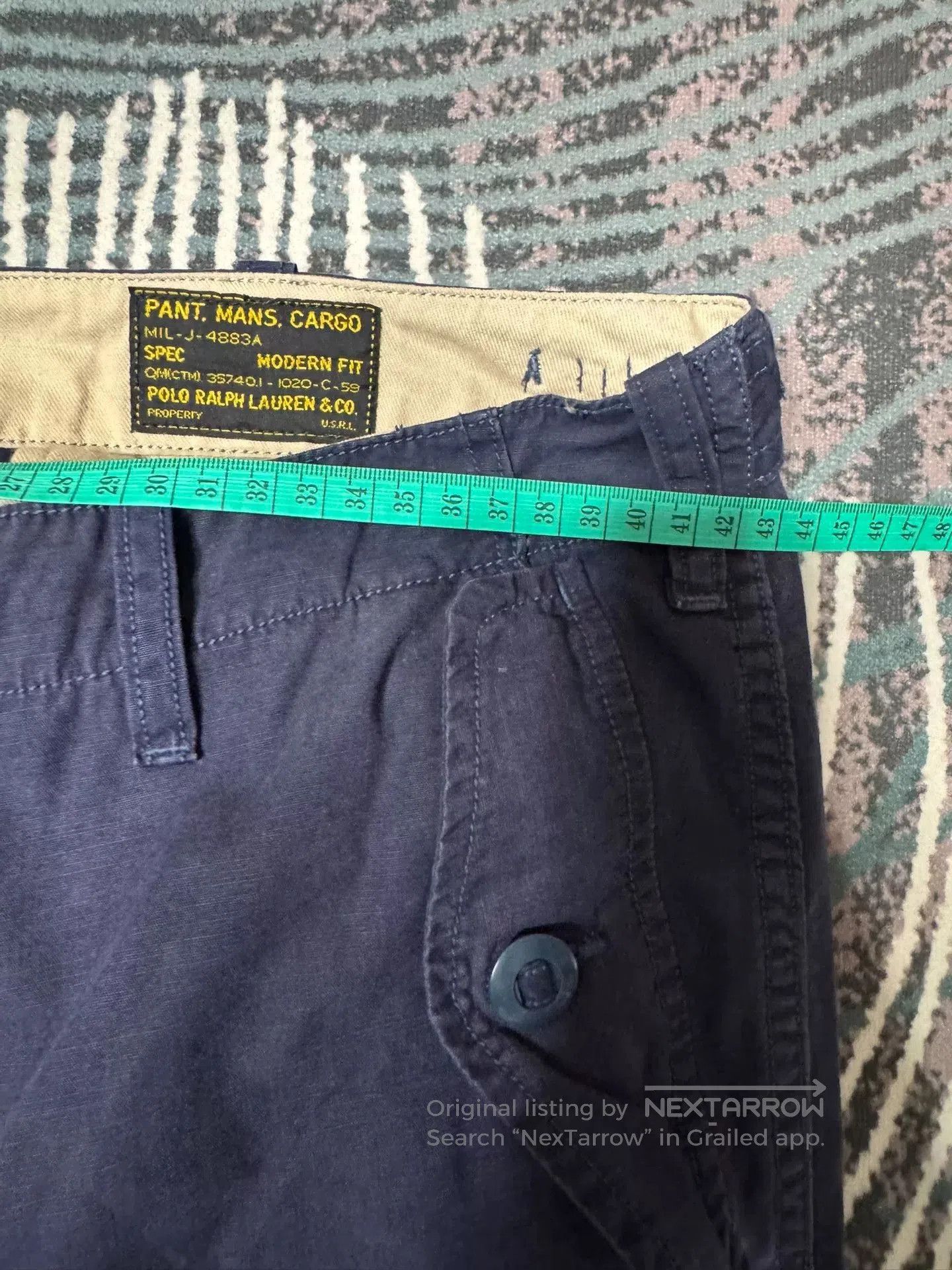 Polo Ralph Lauren Polo Ralph Lauren 90s Vintage Cargo Pants. Size US 34 / EU 50 - 6 Thumbnail